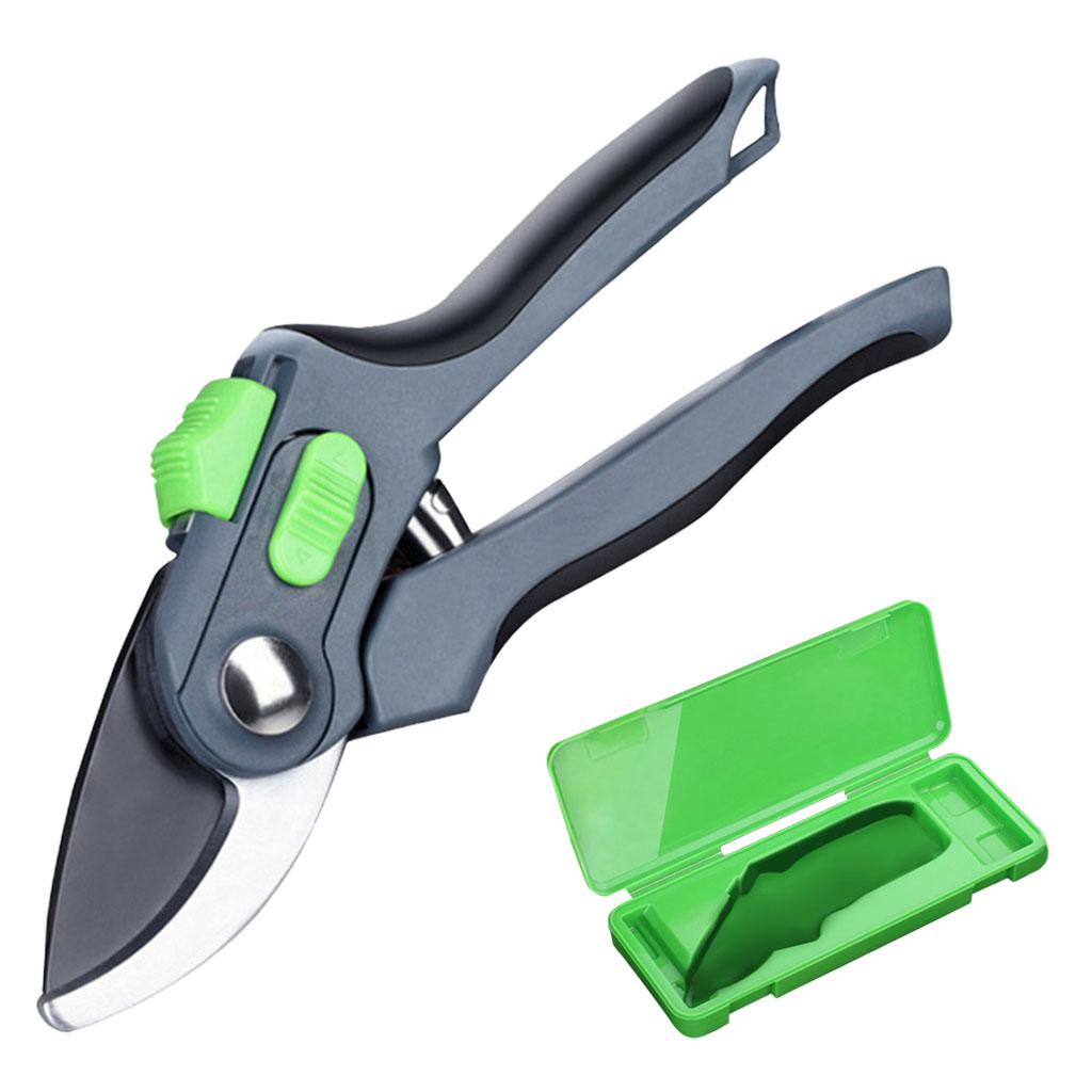 Professional Garden Pruning Shears Scissors Trim for Gardening Branches 1023 Storage Box