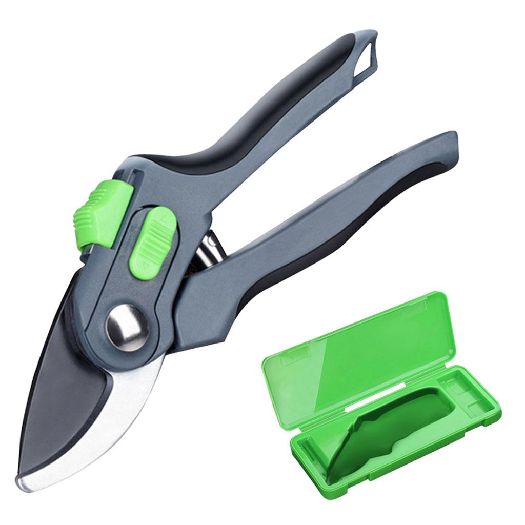 Professional Garden Pruning Shears Scissors Trim for Gardening Branches 1023 Storage Box