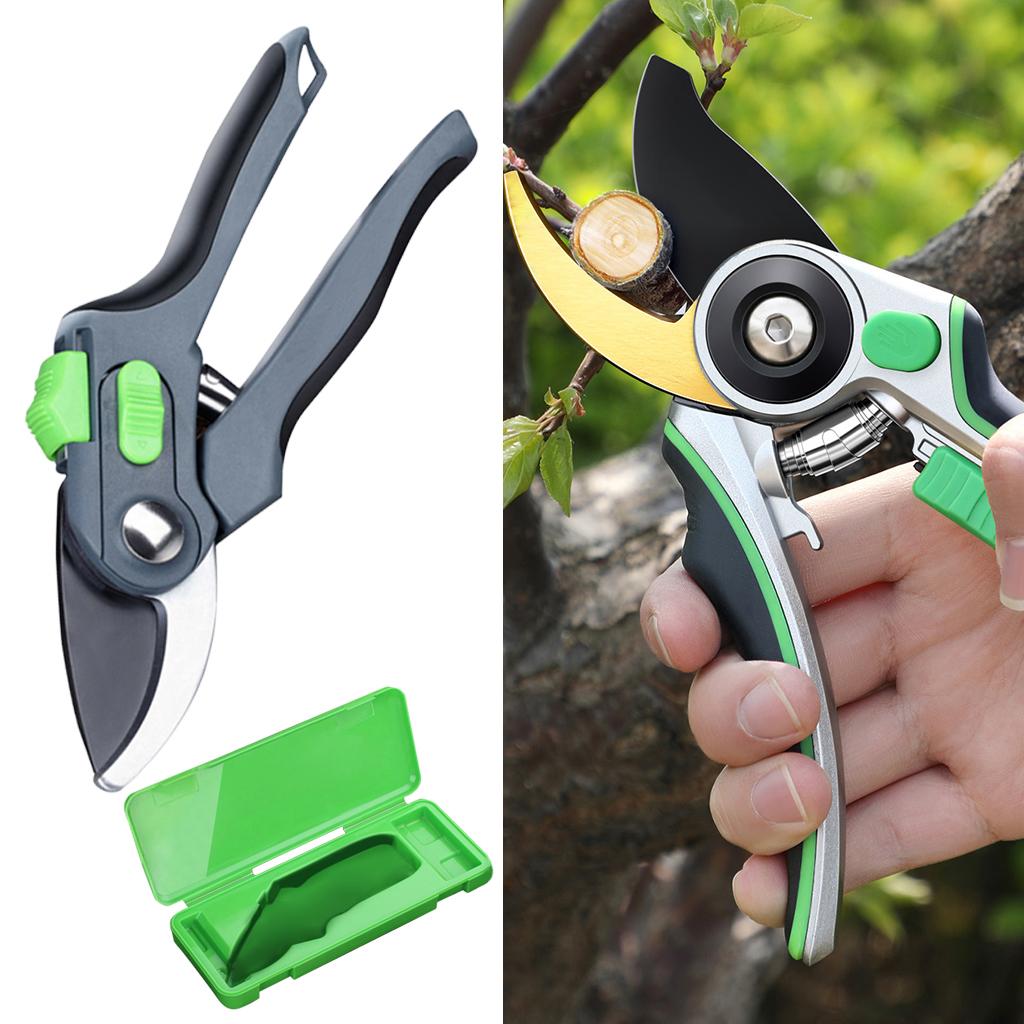 Professional Garden Pruning Shears Scissors Trim for Gardening Branches 1023 Storage Box