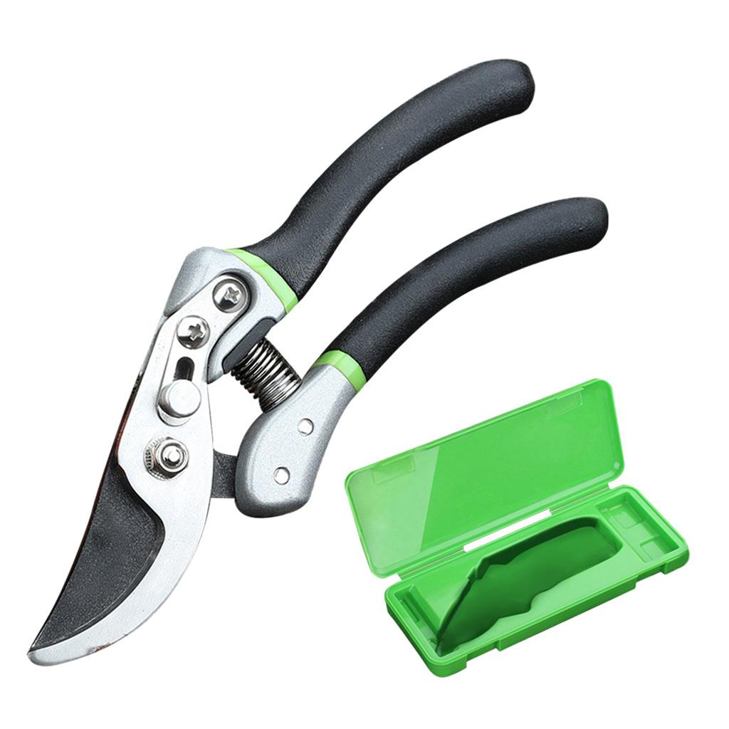 Professional Garden Pruning Shears Scissors Trim for Gardening Branches SK5 Storage Box