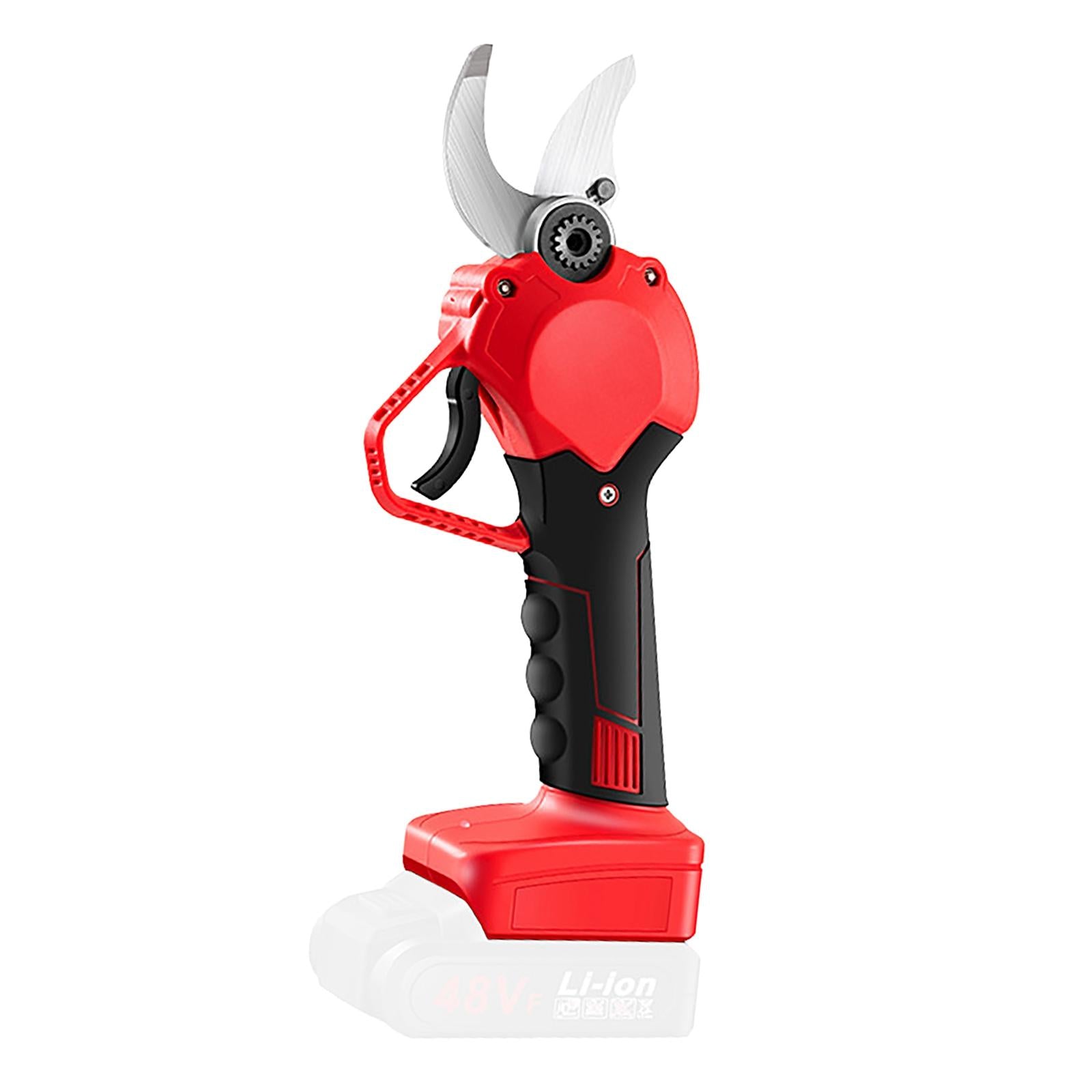 Gardening Shears Clippers with Steel Blade Cutting Branches Gardening Cutter Red Black A