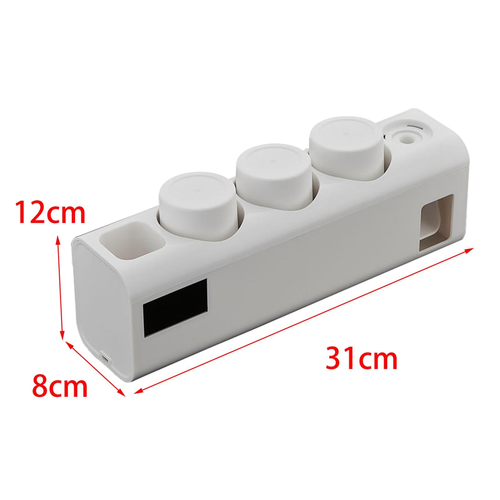 Toothbrush Holder Toothbrush Sanitizer Multi-Function Toothpaste Squeezers