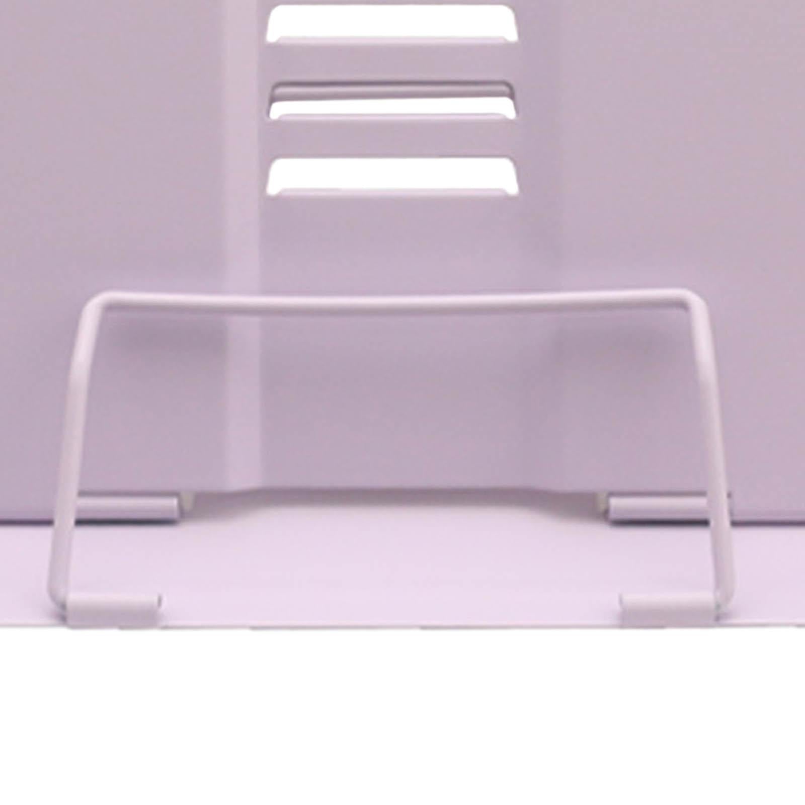 Portable Reading Stand Book Stand Document Holder Rack Adjustable Height Purple