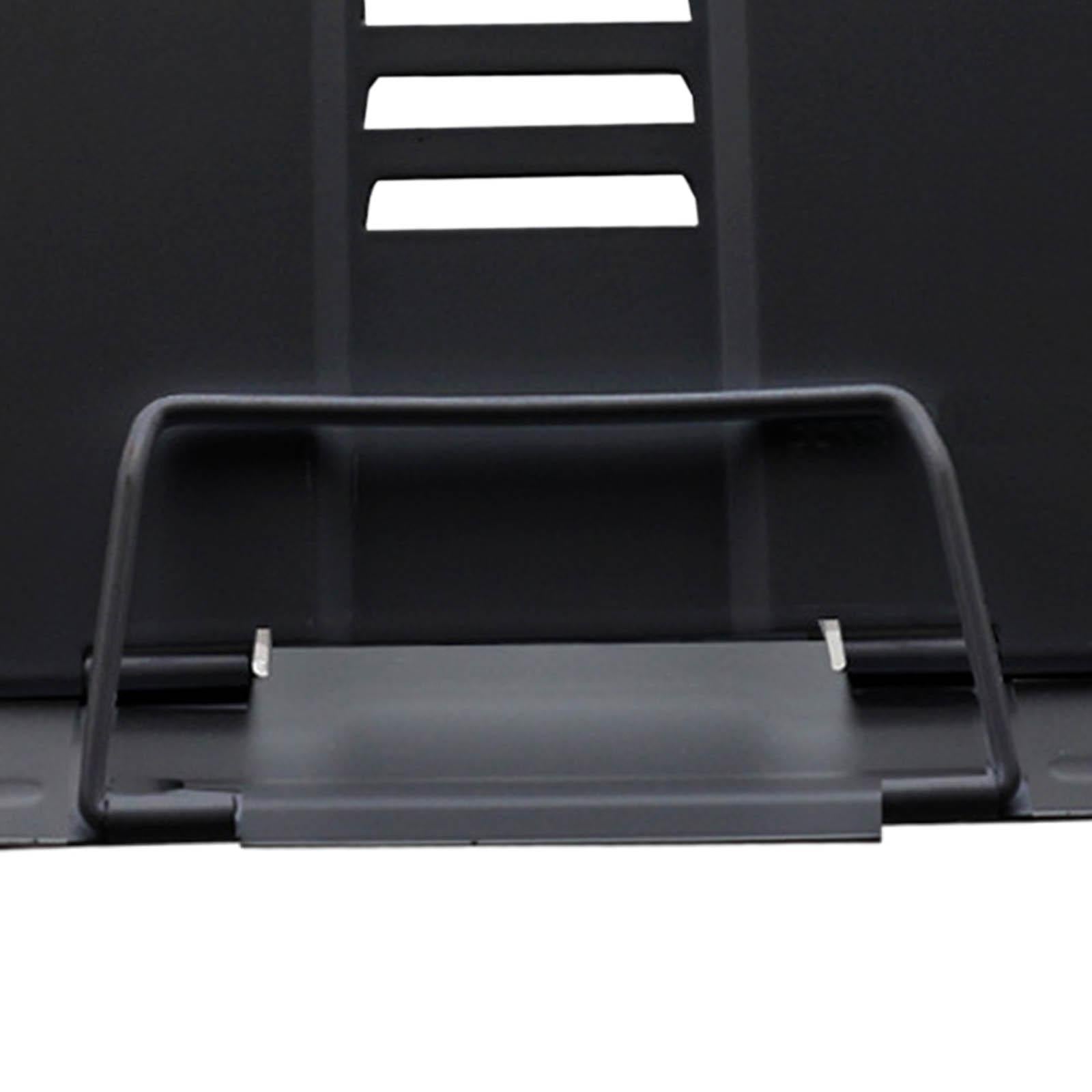Portable Reading Stand Book Stand Document Holder Rack Adjustable Height Black