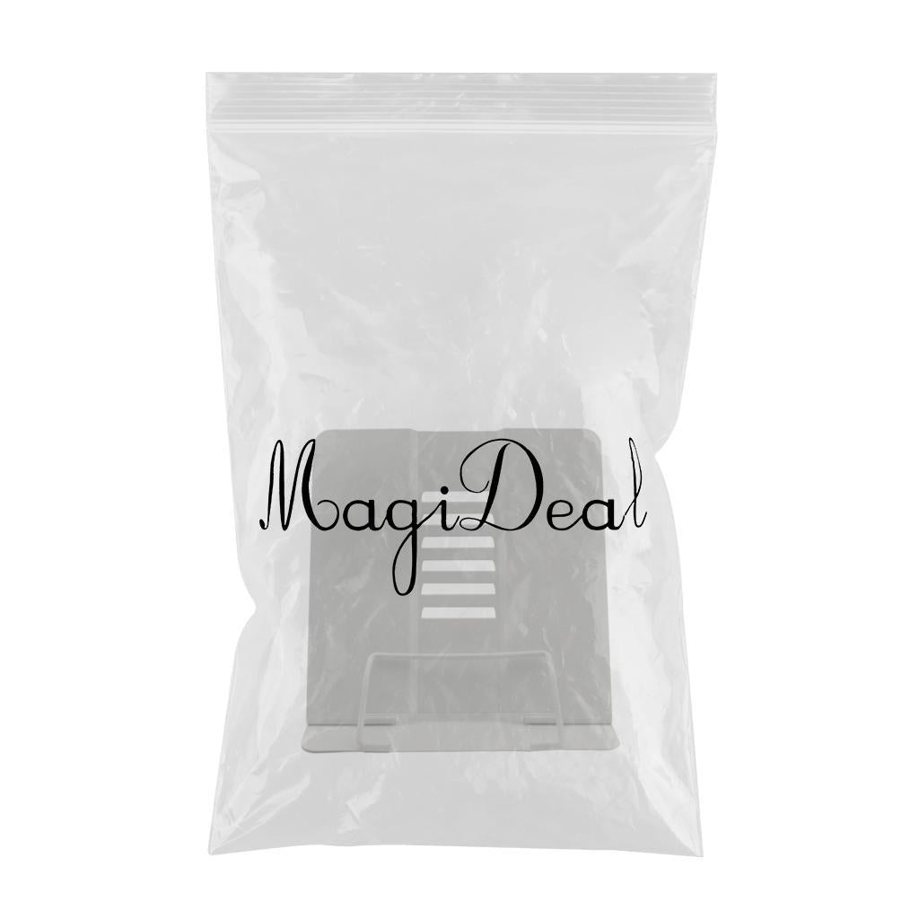 Portable Reading Stand Book Stand Document Holder Rack Adjustable Height Grey