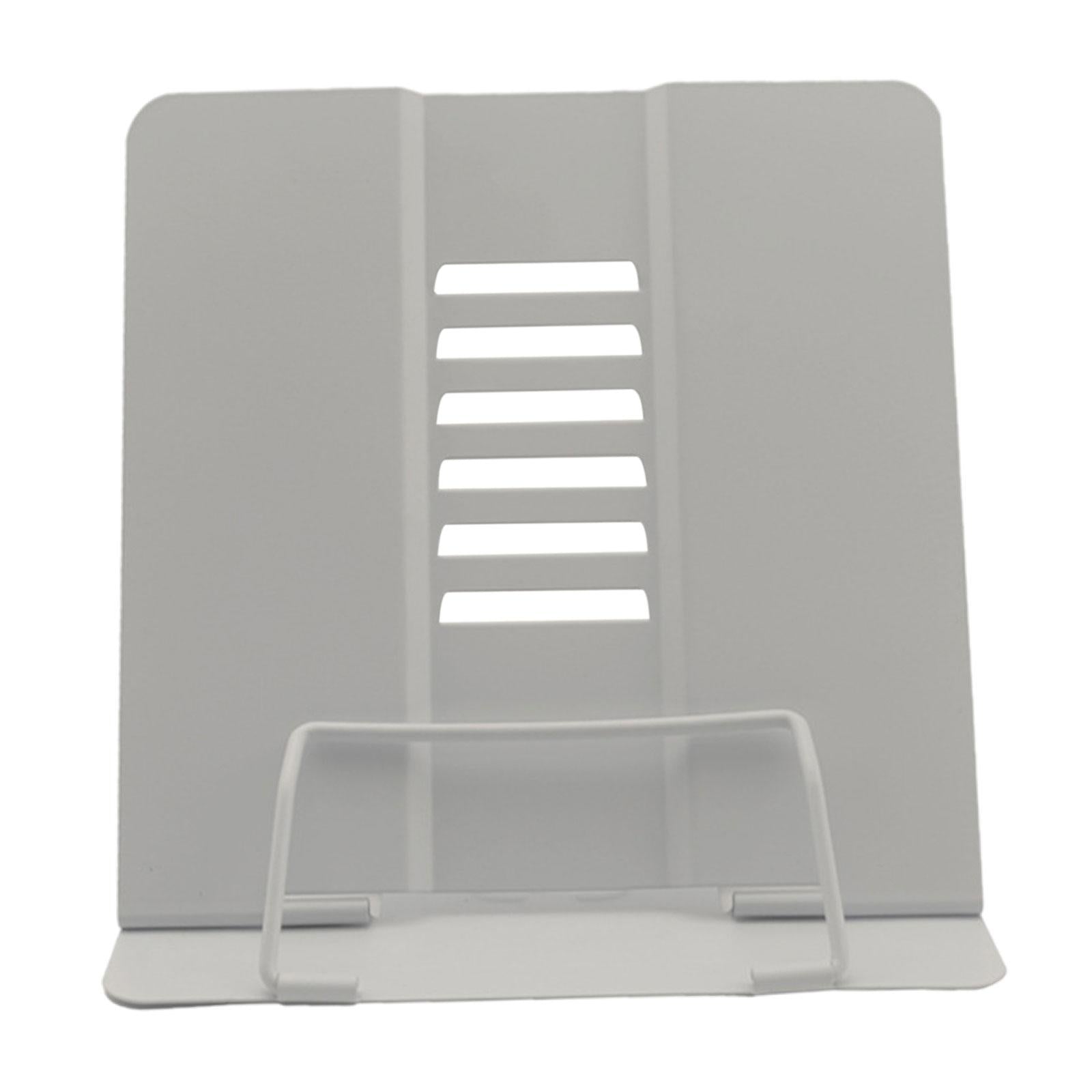 Portable Reading Stand Book Stand Document Holder Rack Adjustable Height Grey