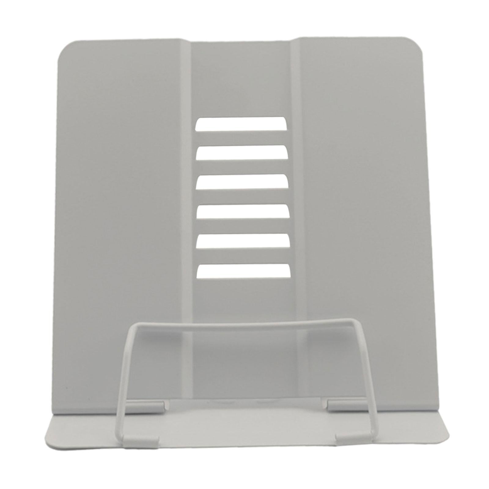 Portable Reading Stand Book Stand Document Holder Rack Adjustable Height Grey