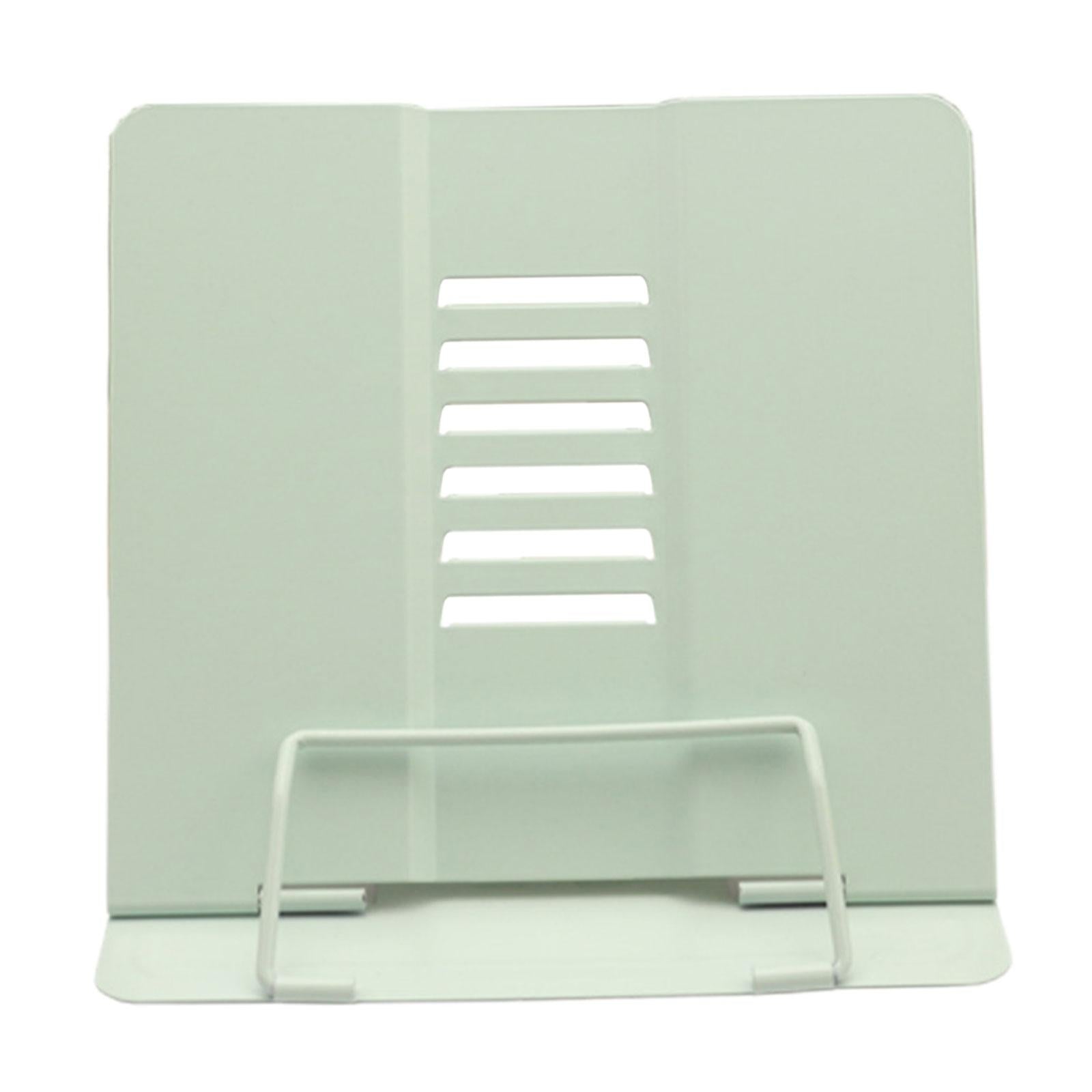 Portable Reading Stand Book Stand Document Holder Rack Adjustable Height Green