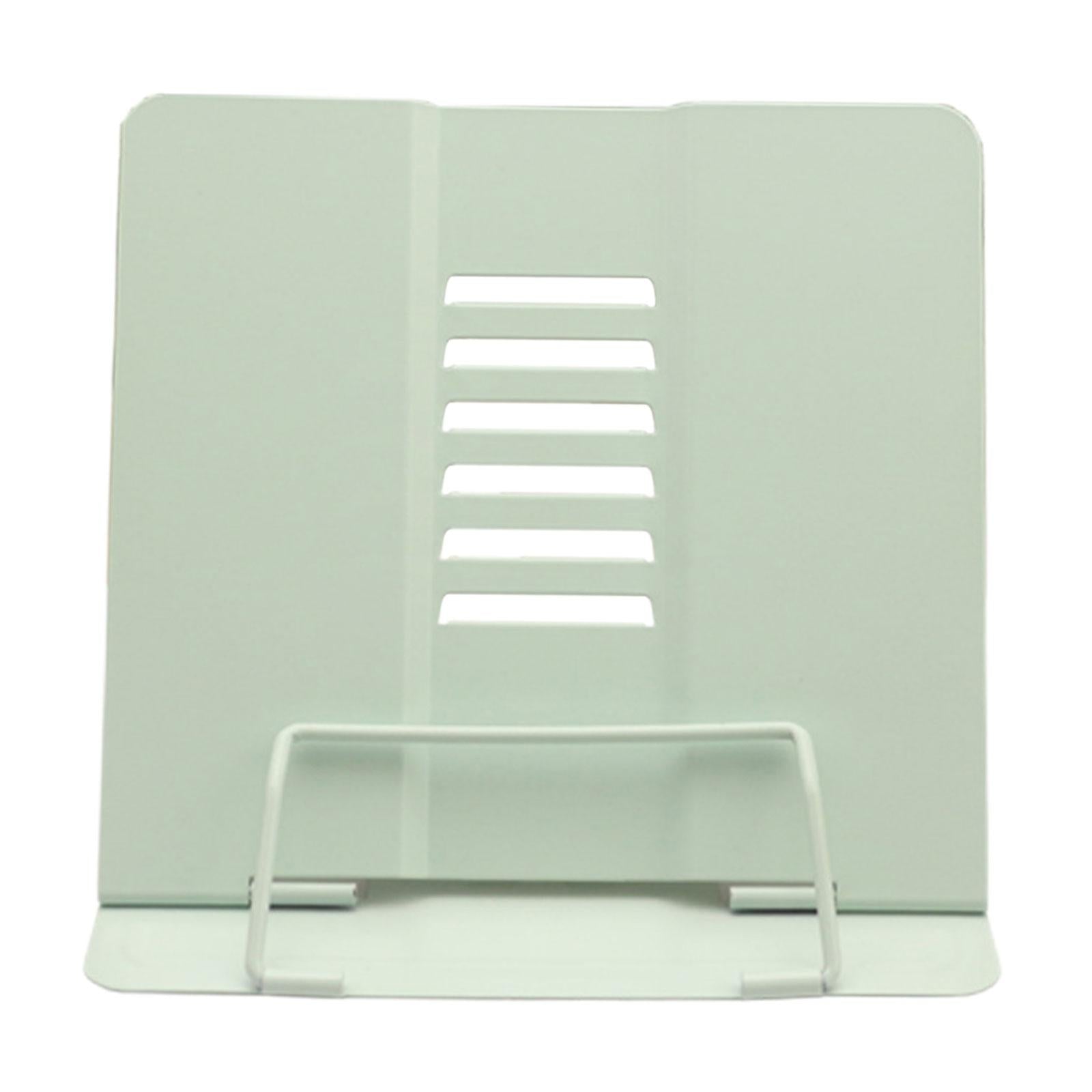 Portable Reading Stand Book Stand Document Holder Rack Adjustable Height Green