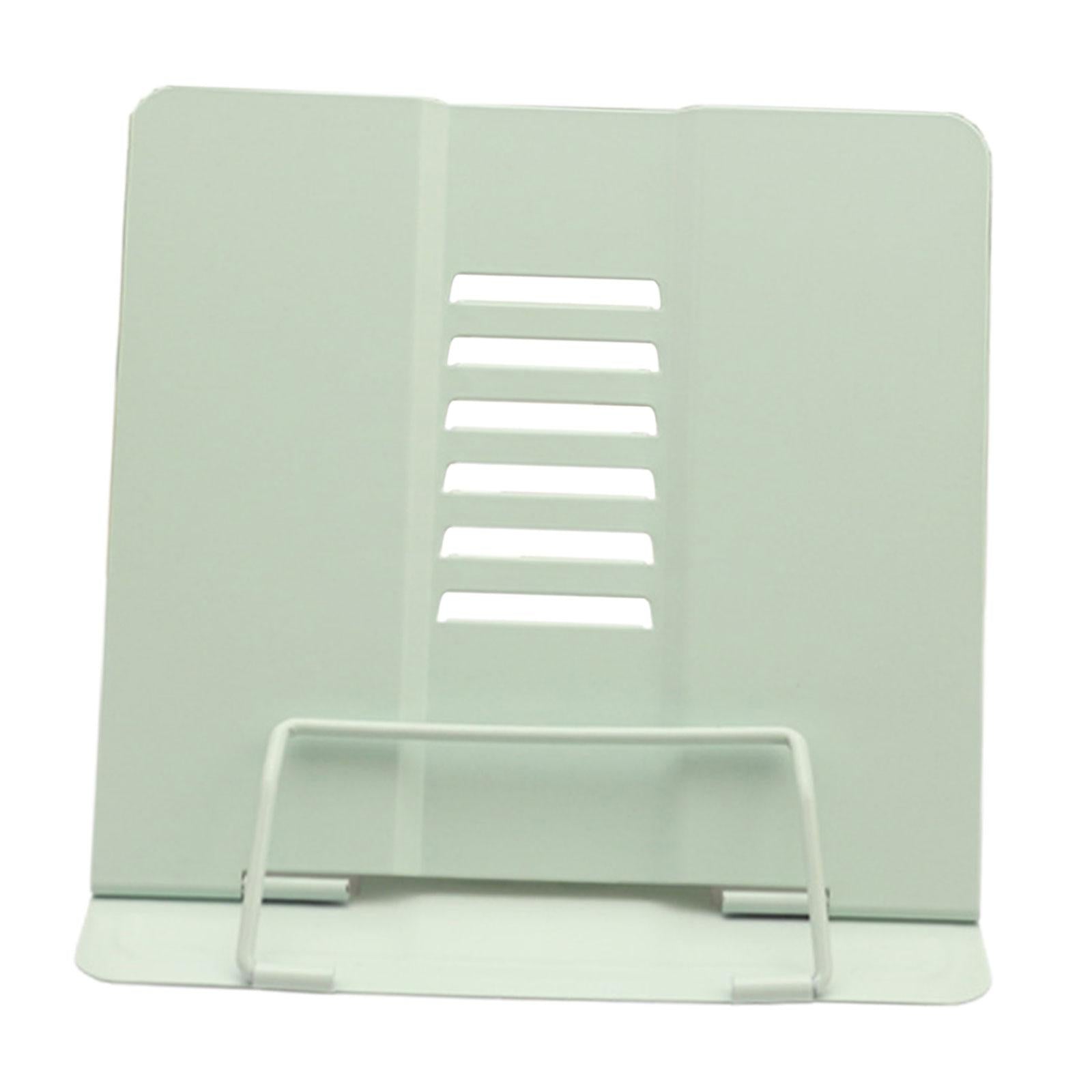 Portable Reading Stand Book Stand Document Holder Rack Adjustable Height Green