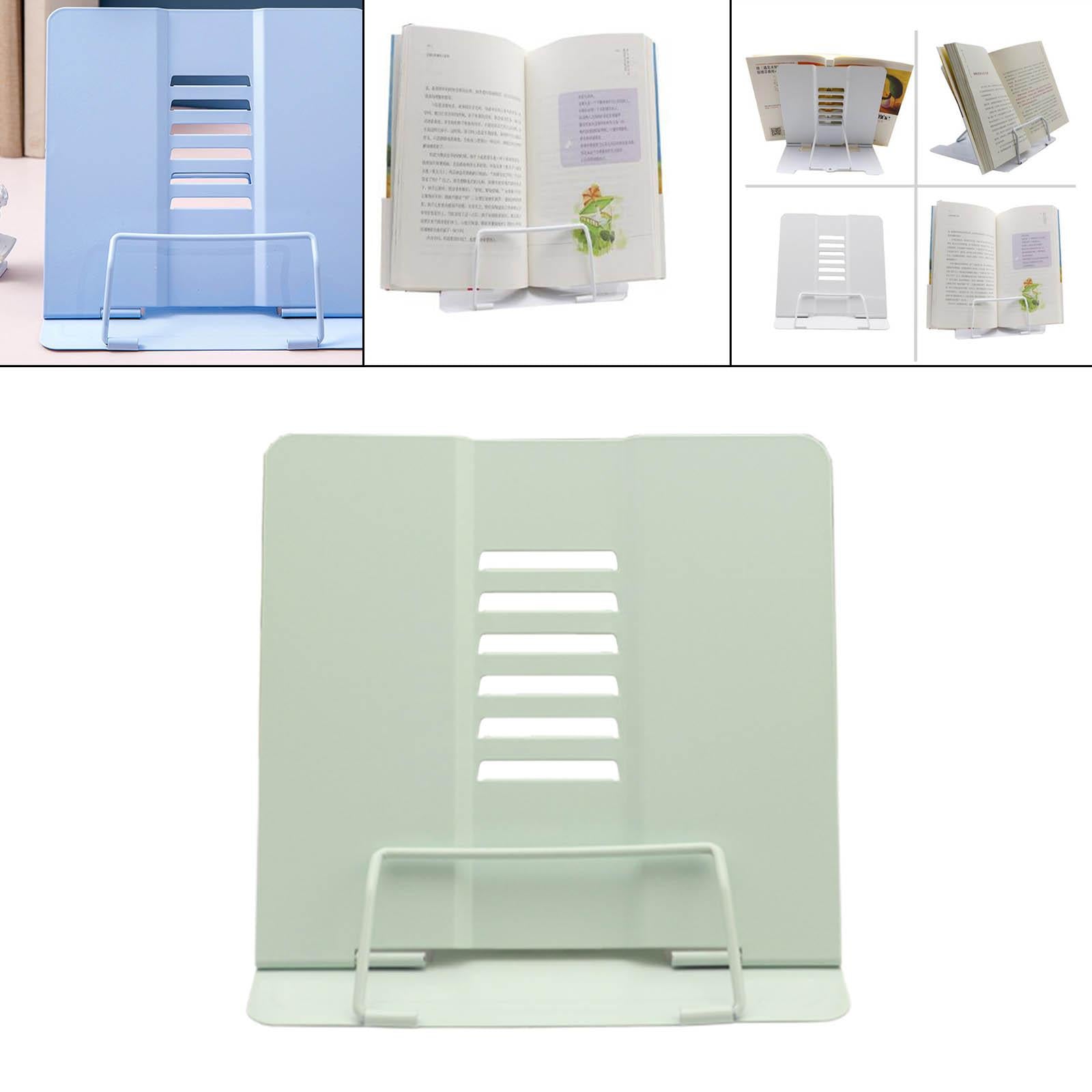 Portable Reading Stand Book Stand Document Holder Rack Adjustable Height Green