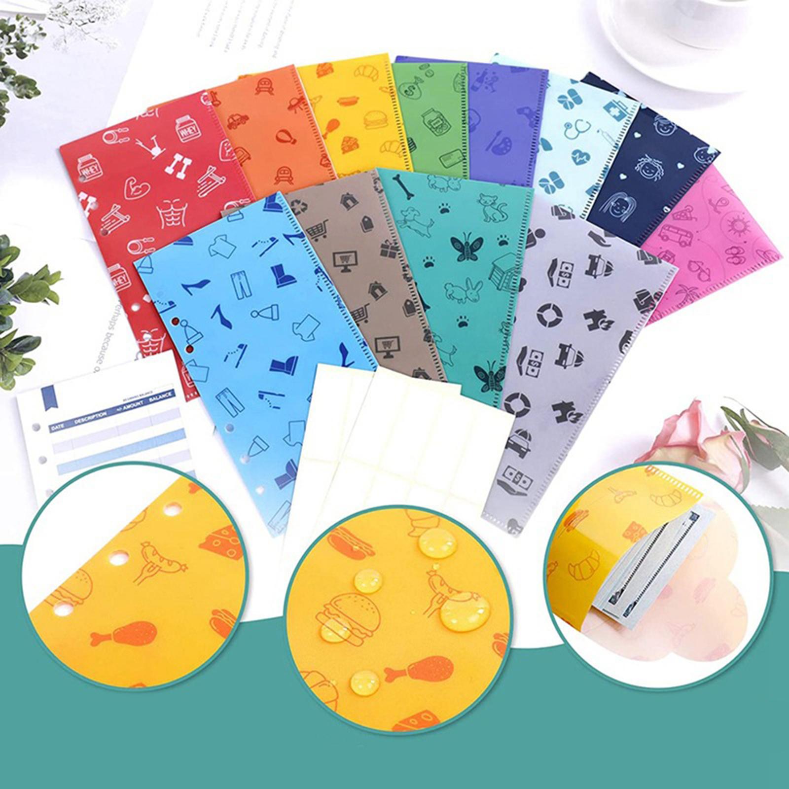 PU Leather A6 Notebook Binder 6 Holes Daily Planner for Student Pueple