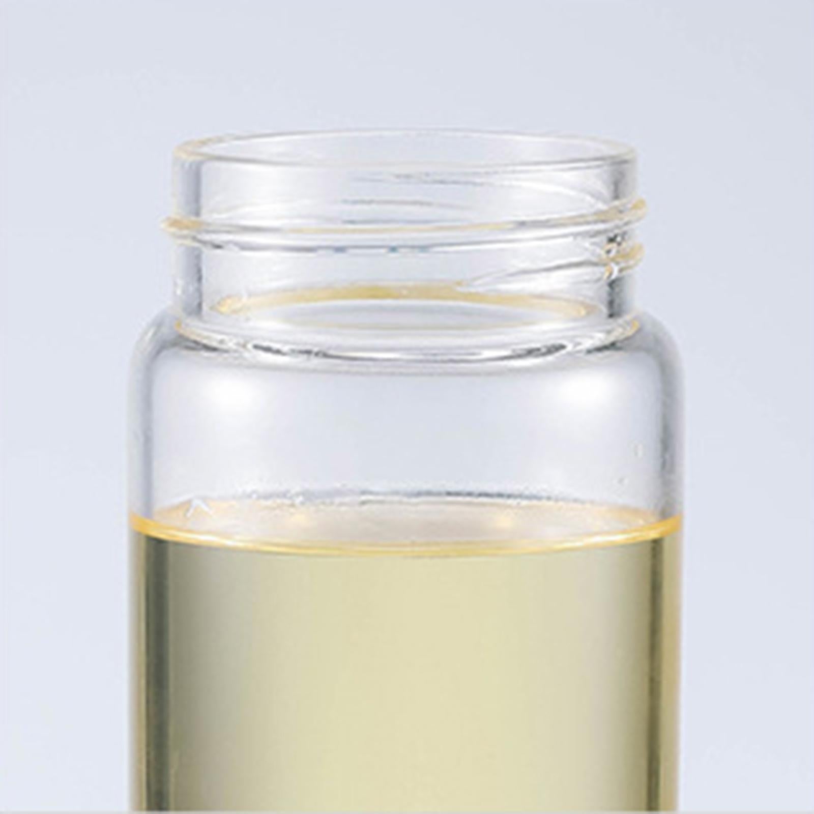 Oil Bottle with Silicone Brush Oil Container for Cooking Baking White