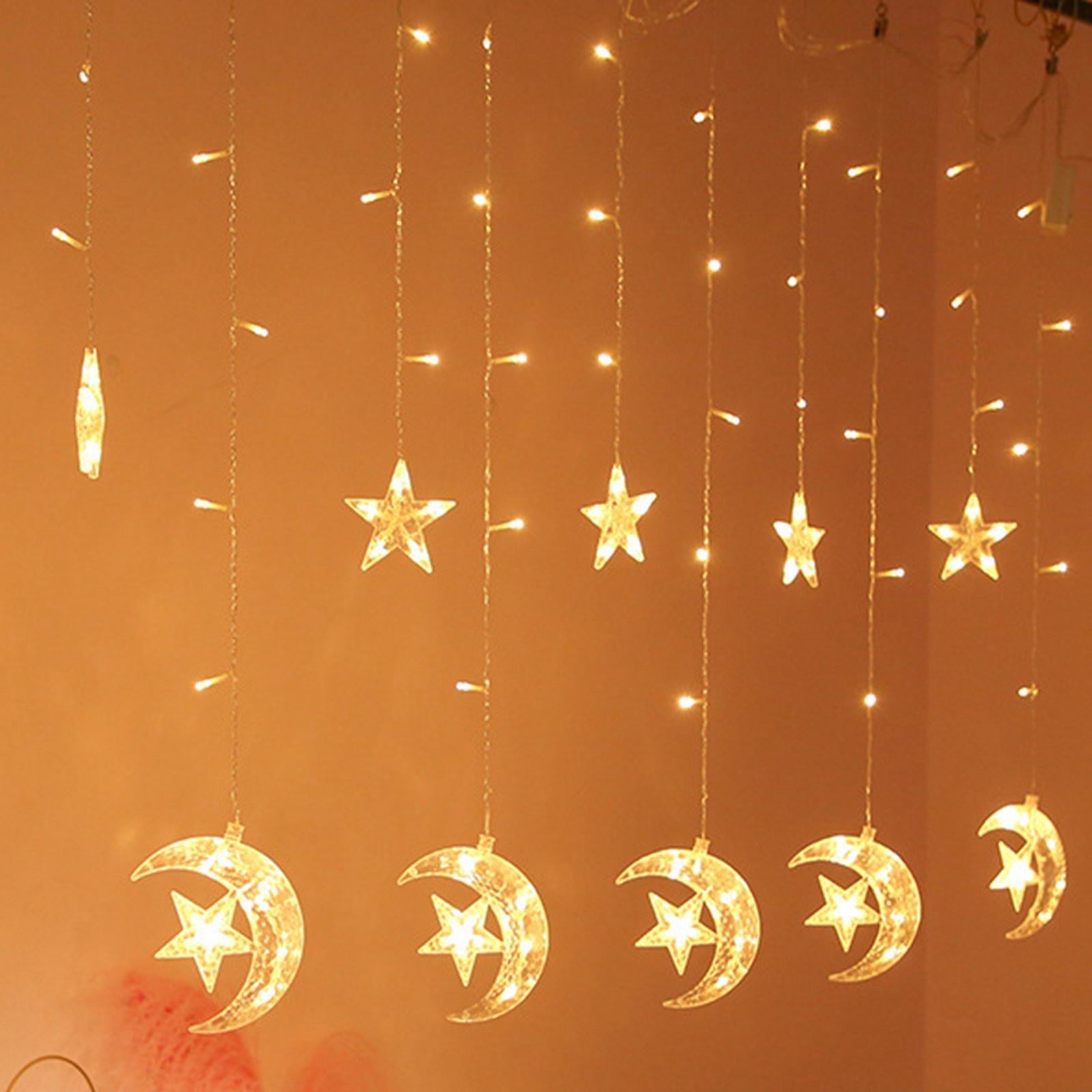 LED Fairy String Lights Curtain Decoration 2.5M LED String Party Warm White