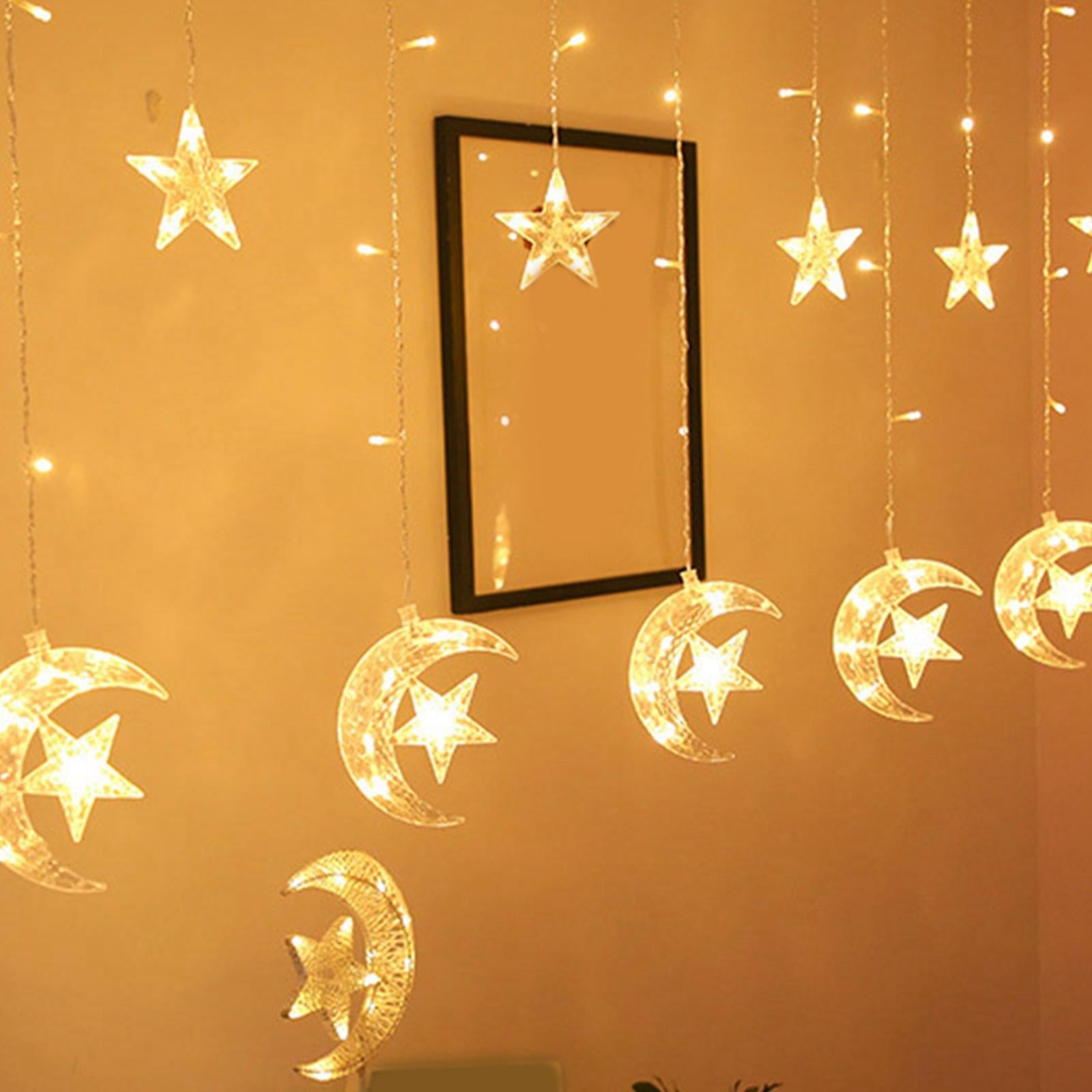 LED Fairy String Lights Curtain Decoration 2.5M LED String Party Warm White