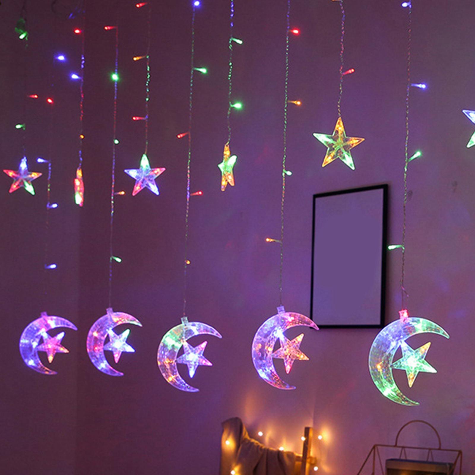 LED Fairy String Lights Curtain Decoration 2.5M LED String Party Colorful