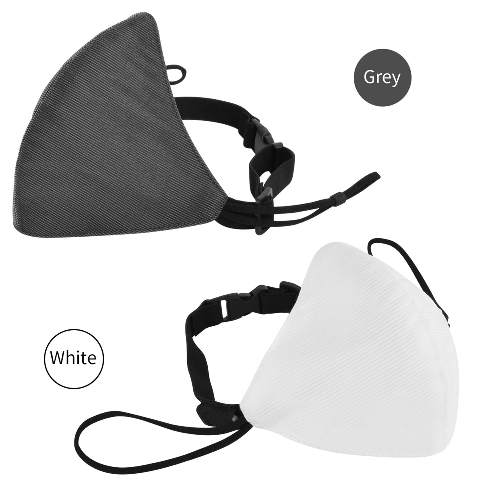 LED Mask Rechargeable Favors Breathable USB for Cosplay Masquerade Unisex Black