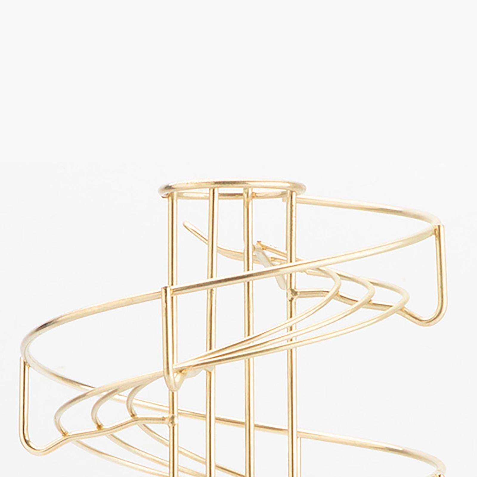 Coffee Capsule Rack Rotatable Coffee Pod Holder Stand 14.5x14.5x42cm