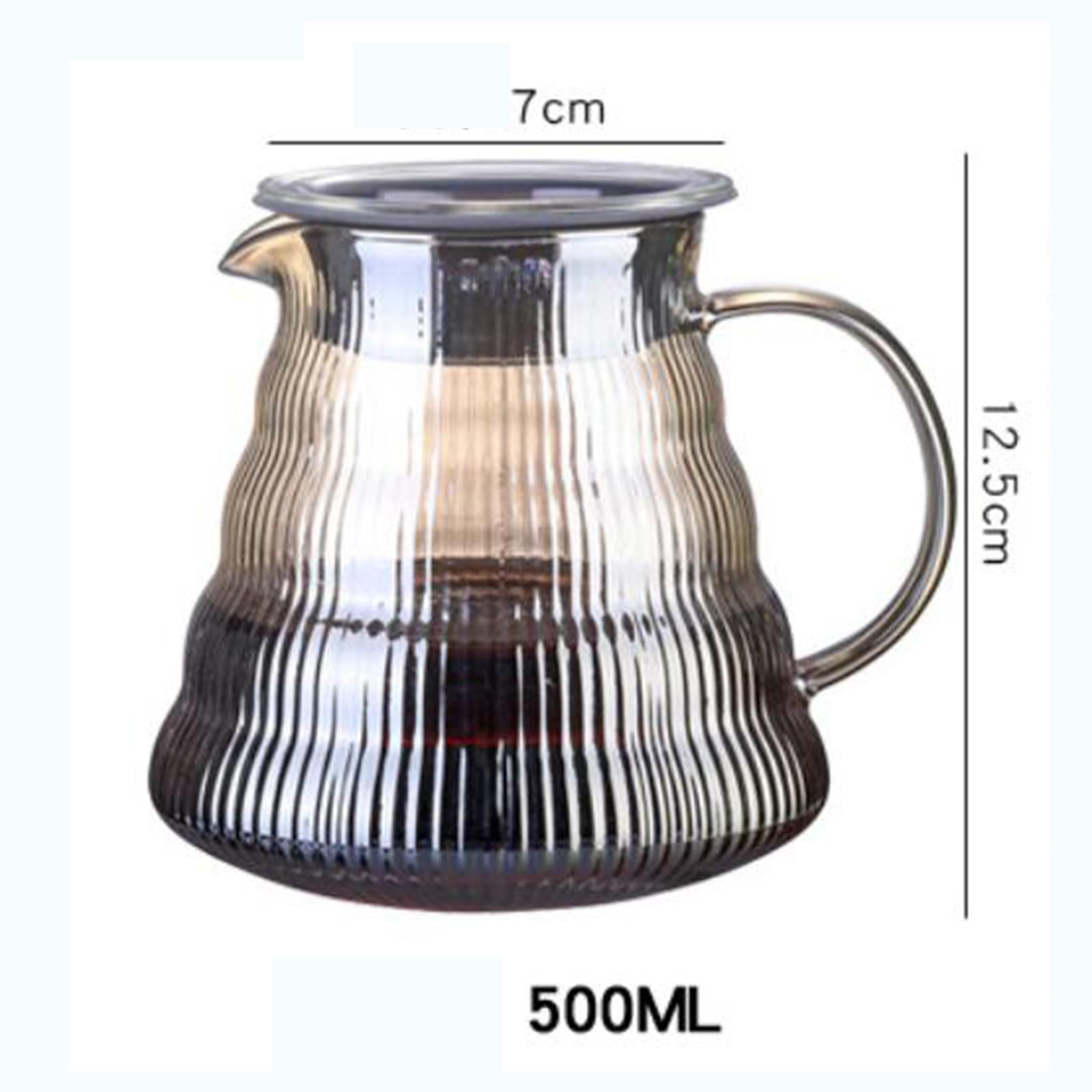 Reusable Coffee Carafe Coffee Utensils Coffee Drip Filter Pot Gray A