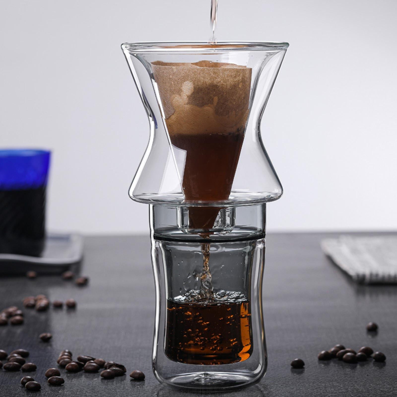Coffee Filter Cup Coffee Machine Accessories Easy to Clean for Kitchen Home 12x10.5cm