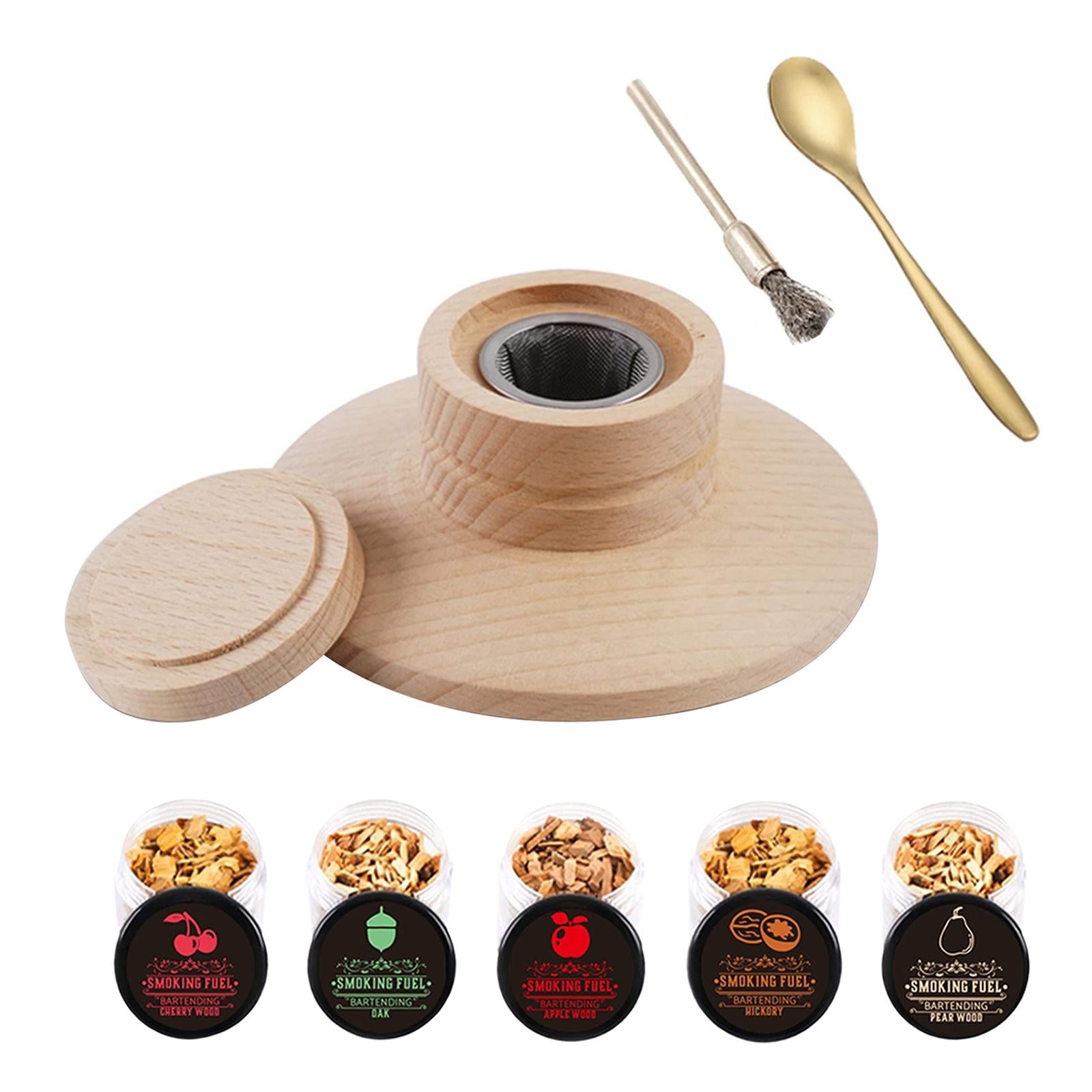 Bartender Cocktail Smoker Kit for Molecular Cuisine Infuse Cocktails Spirits