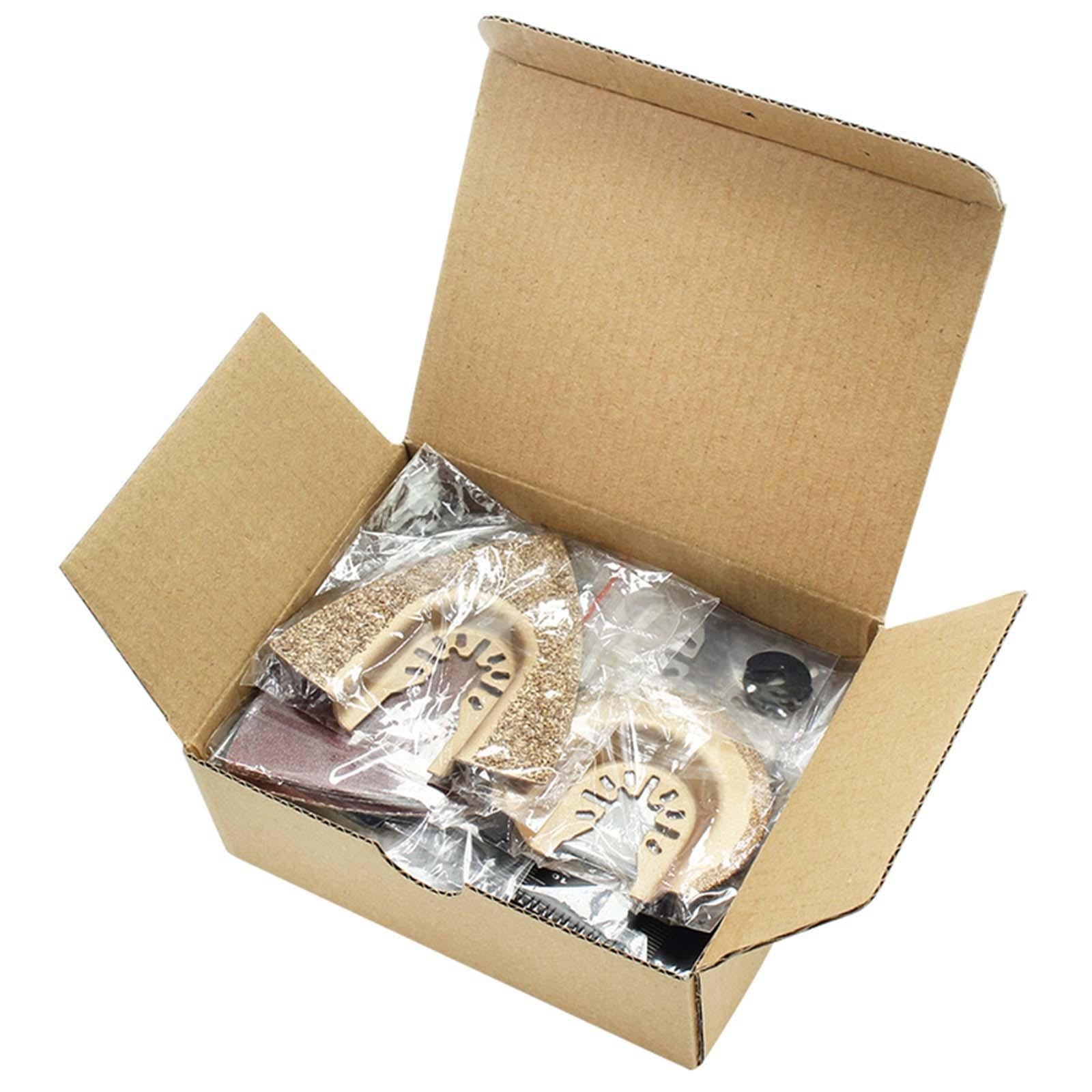 32Pcs Metal/Wood Oscillating Multitool Saw Blades Quick Release for Bosch
