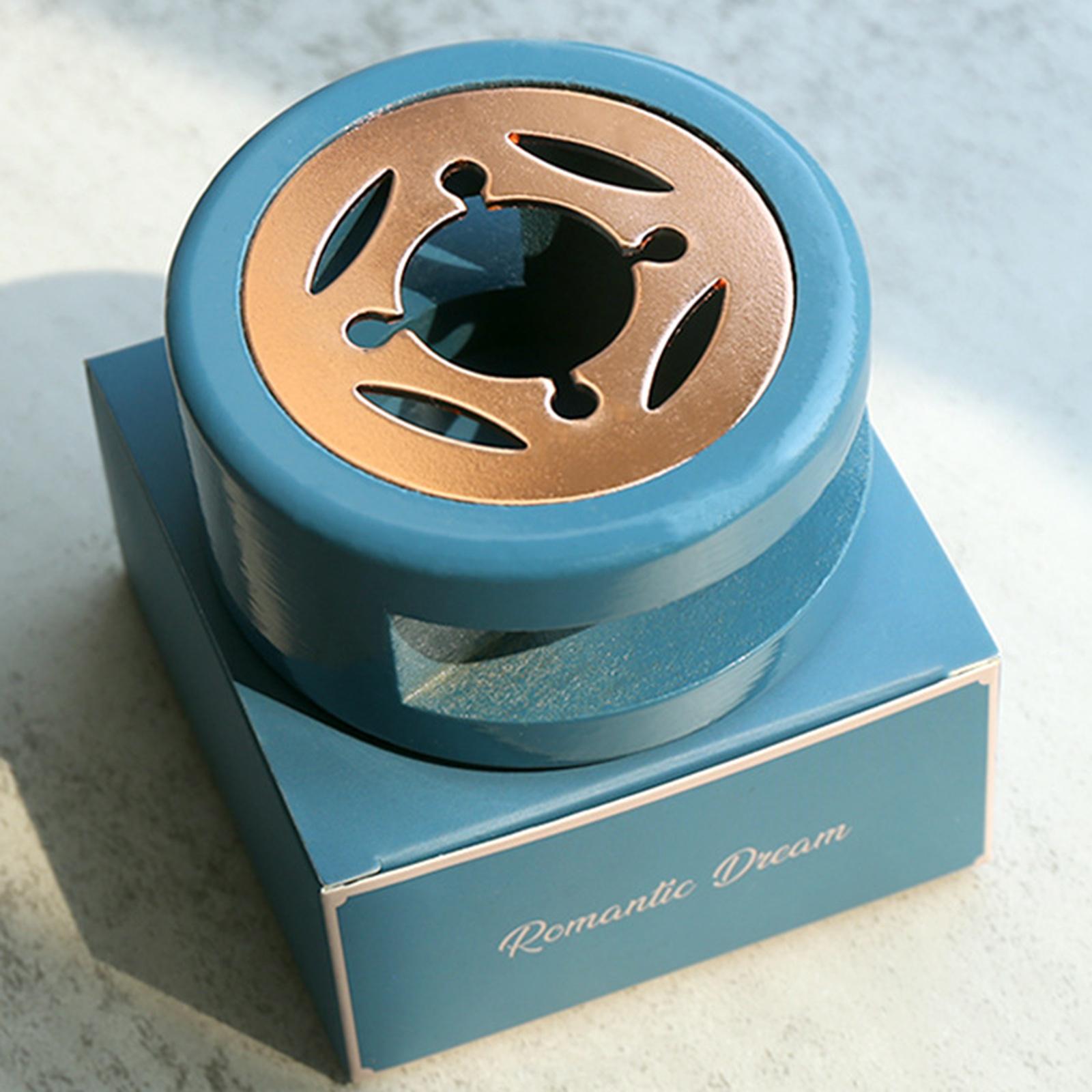 Seal Wax Melting Furnace Tool Wax Sealing Warmer for Letter Stamp Light Blue