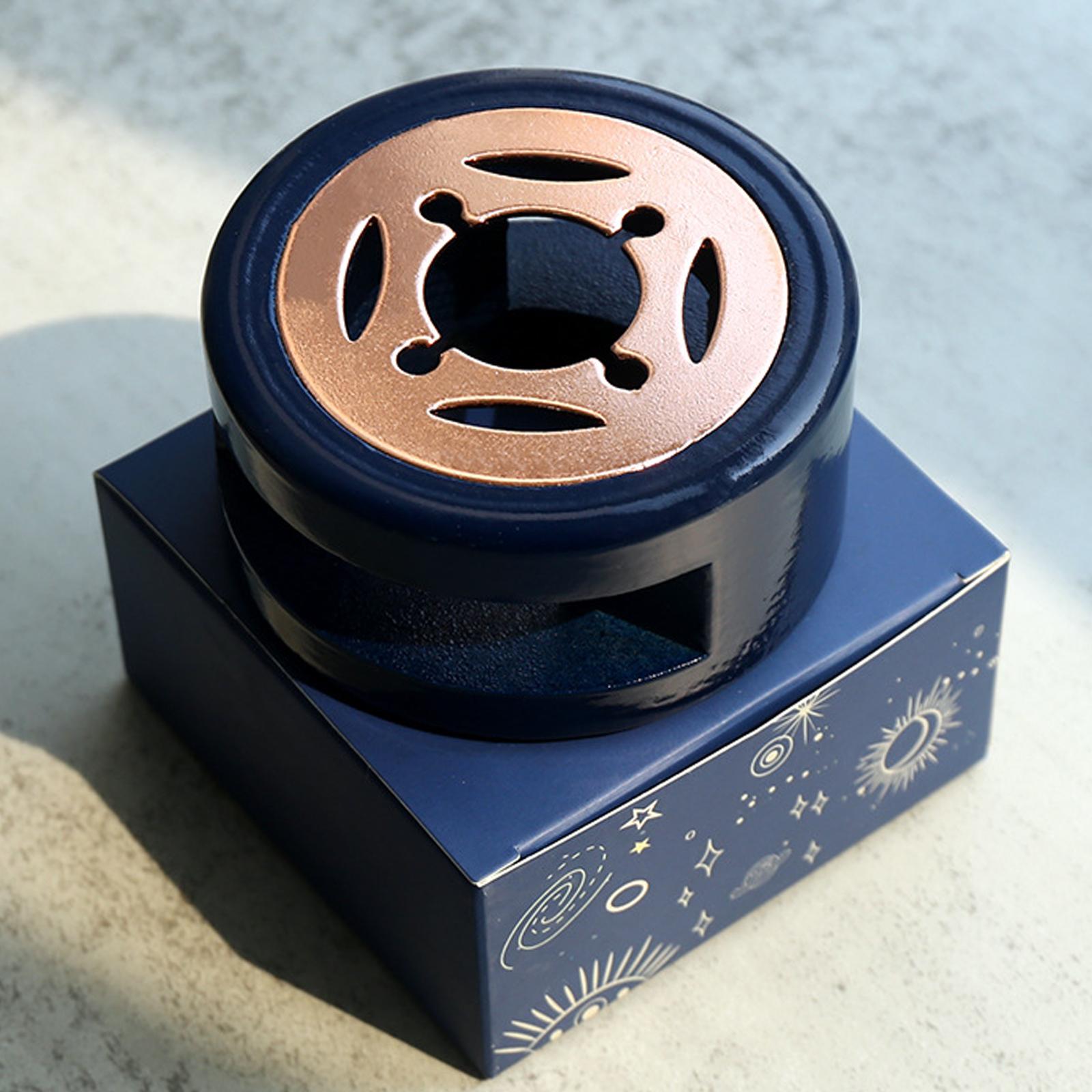 Seal Wax Melting Furnace Tool Wax Sealing Warmer for Letter Stamp Dark Blue
