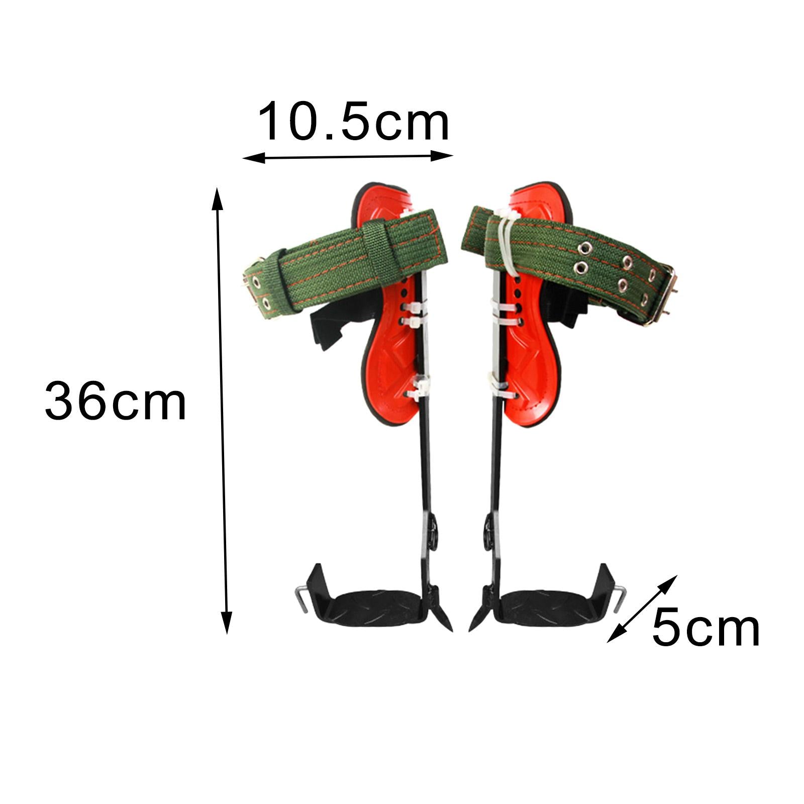 Carbon Steel Climbing Tree Spikes Set for Hunting Rock Climbing Camping 1 Gear