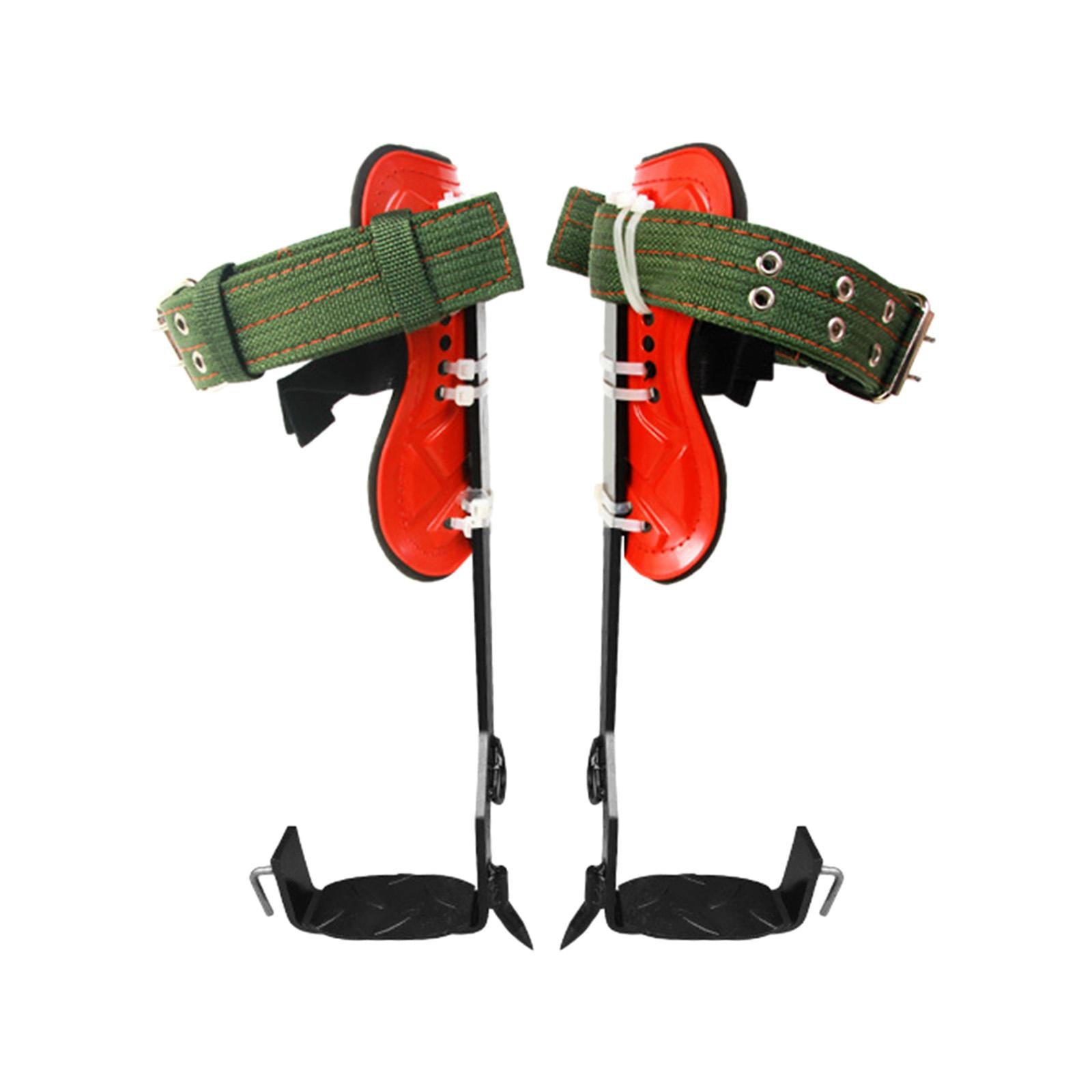 Carbon Steel Climbing Tree Spikes Set for Hunting Rock Climbing Camping 1 Gear