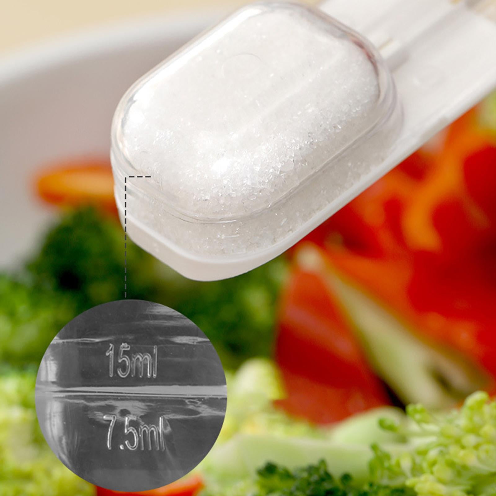 Portion Control Serving Spoons Measuring Spoons Kitchen Tool for Salt Sugar