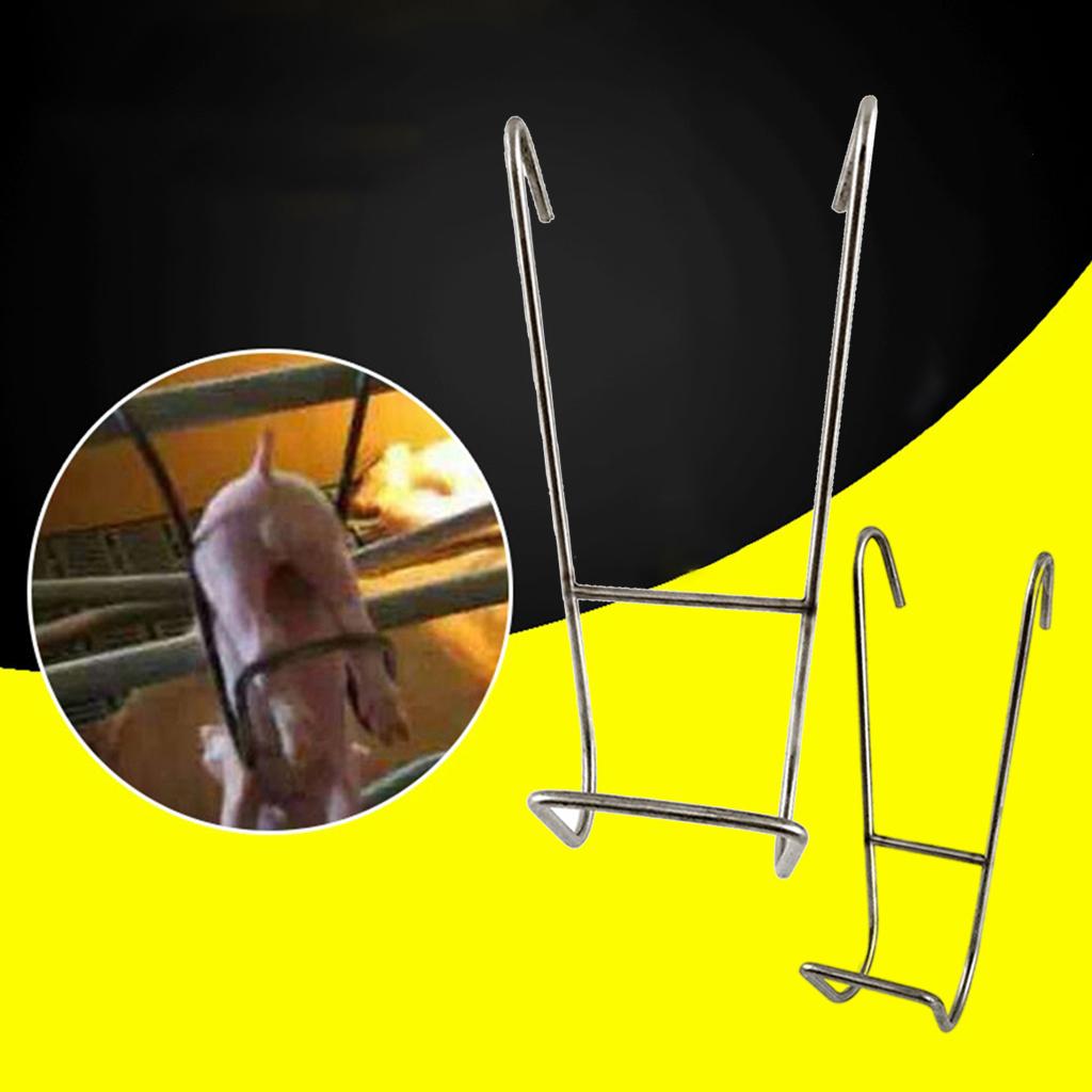Stainless Steel Piglets Castration for Veterinary Castrated Frame and Hook L