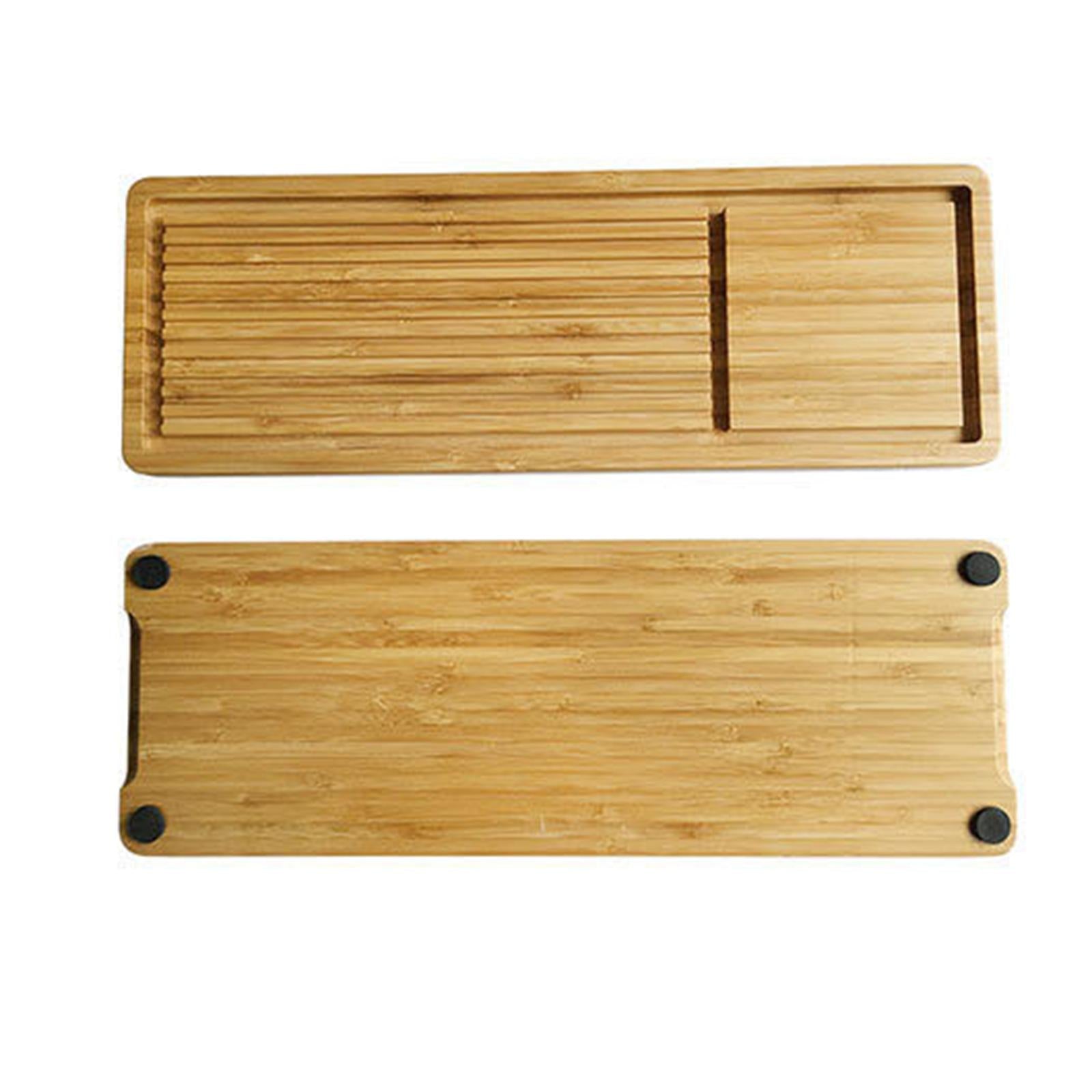 Bamboo Tea Tray Tea Table Tray Tea Ceremony Serving Tray for Household