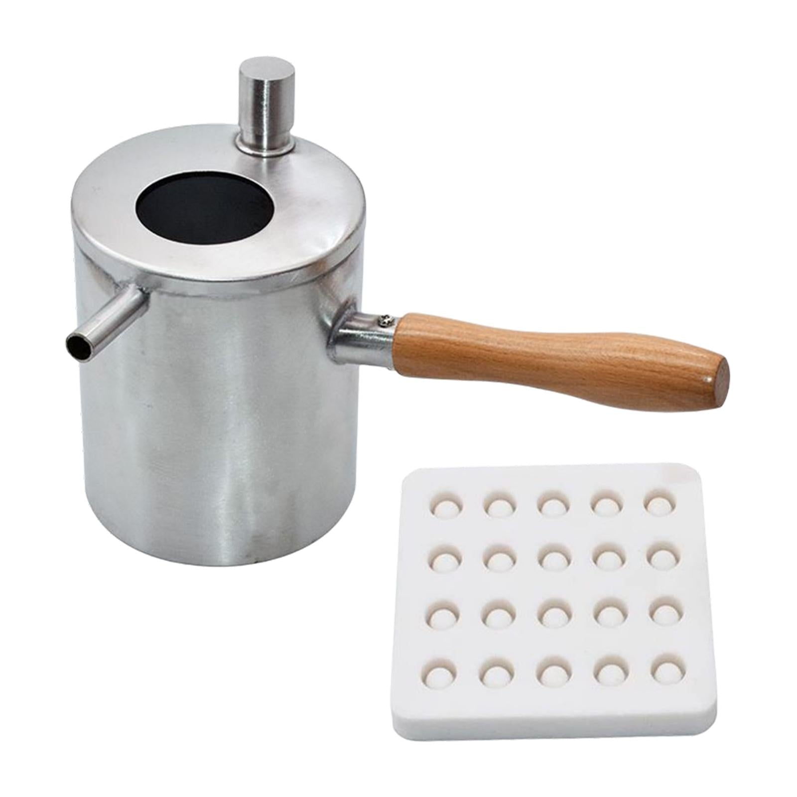Beeswax Melting Pot Pouring Pot Beekeeping Tools for Home Garden Beginners 1 Set
