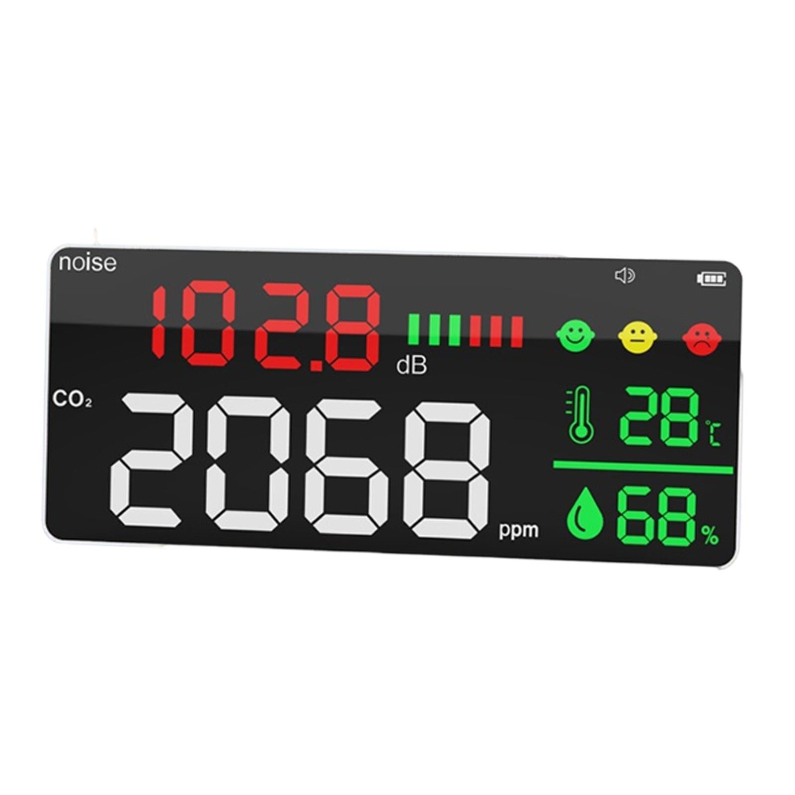 Multifunctional CO2 Meter Measuring Device Precision Protable for Home
