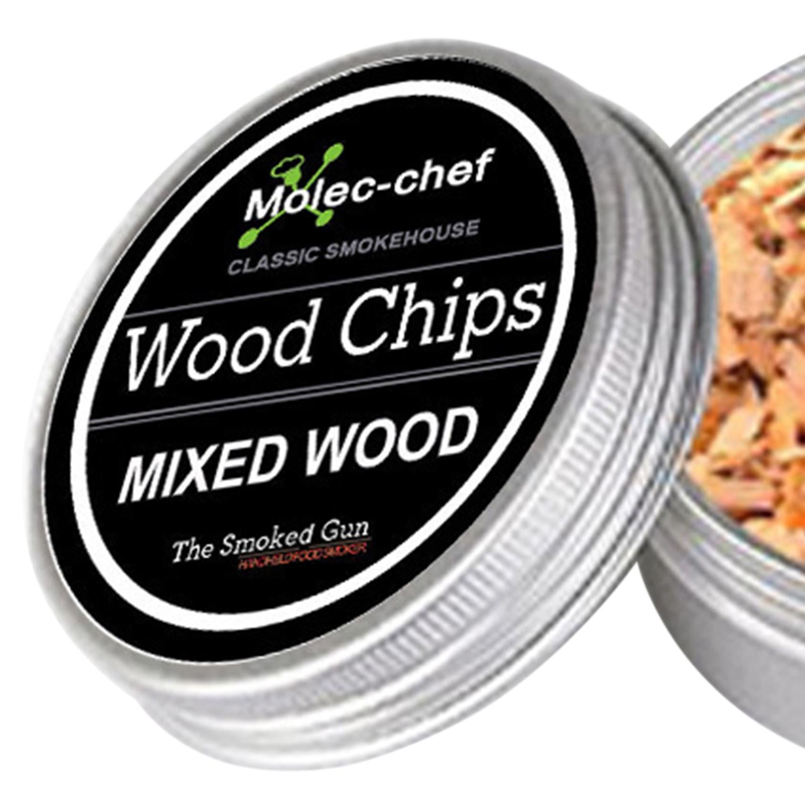 Extra Fine Wood Smoking Chips for Desserts Handled Cocktail Smoker Log