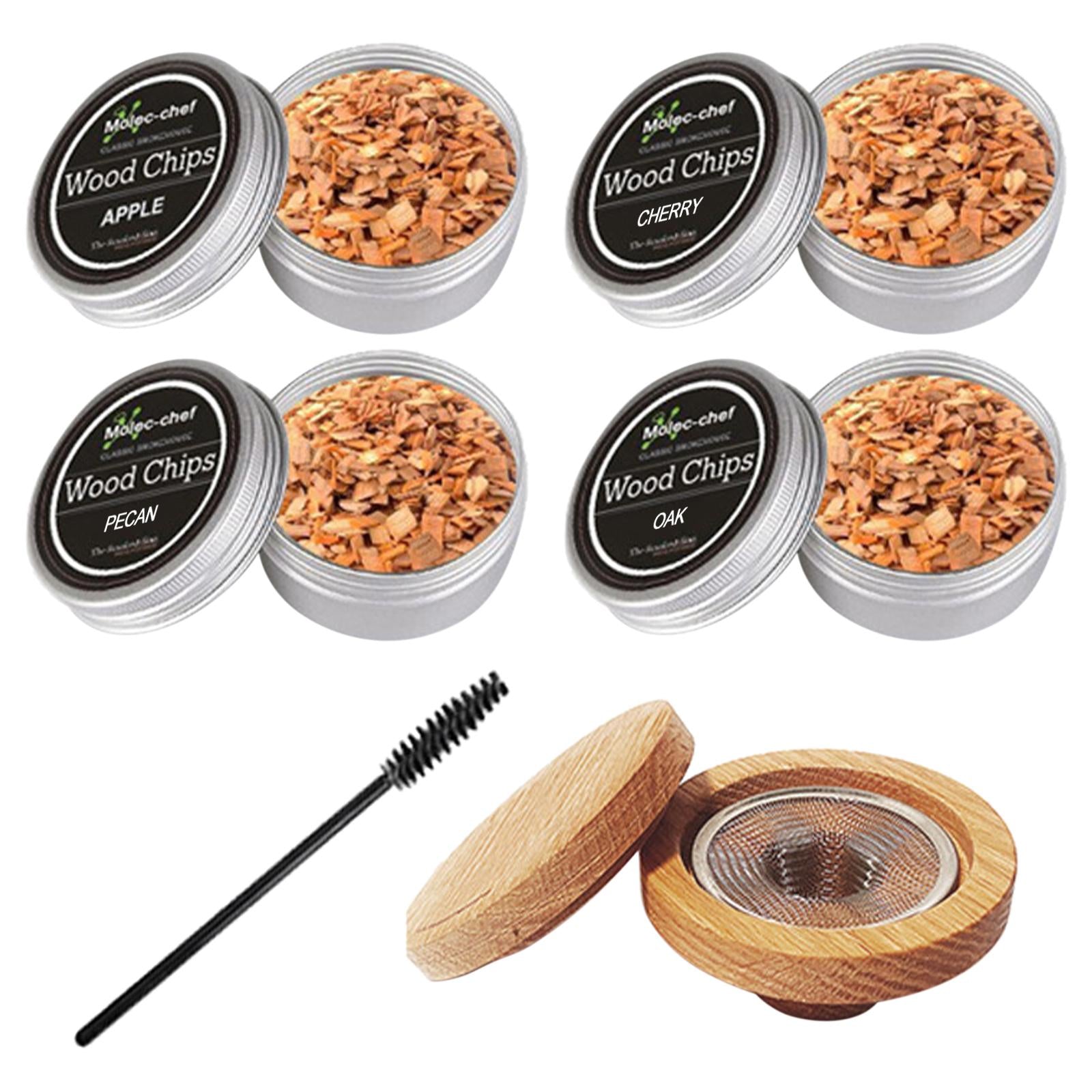 Old Fashioned Cocktail Smoker Kit for Bourbon Coffee Drinks BBQ