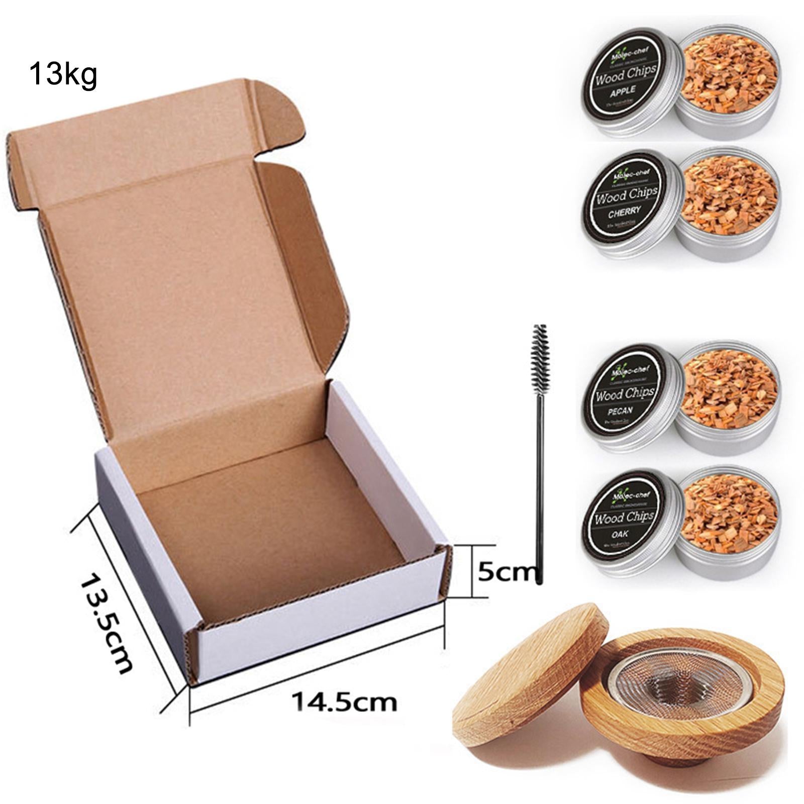 Old Fashioned Cocktail Smoker Kit for Bourbon Coffee Drinks BBQ