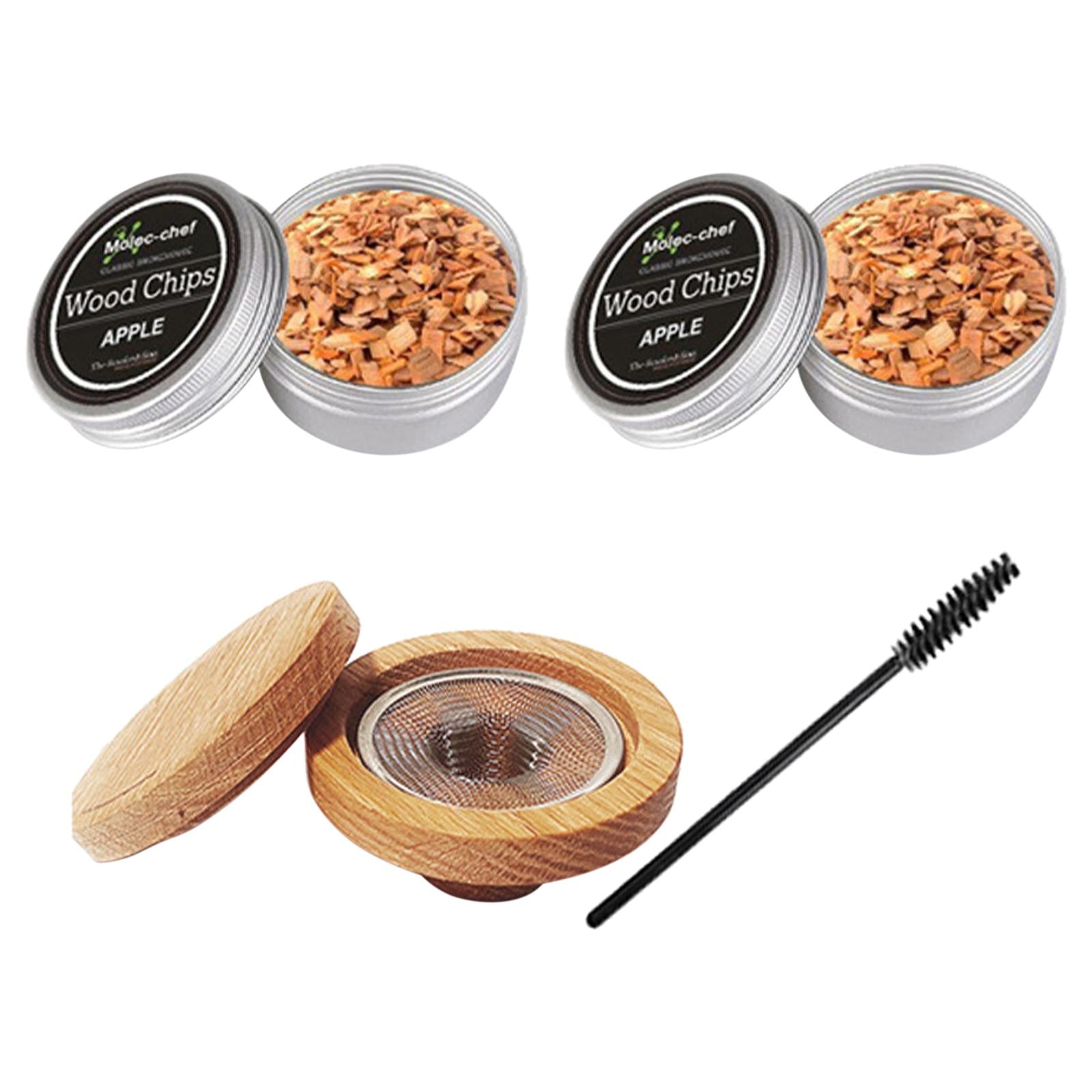 Cocktail Smoker Kit with Wood Chips for Infuse Cocktails Salt Cheese