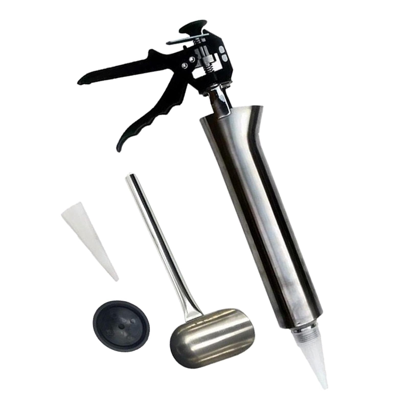 Hand Caulking Gun Stainless Steel Heavy Duty for Cement Lime Window Door Gap