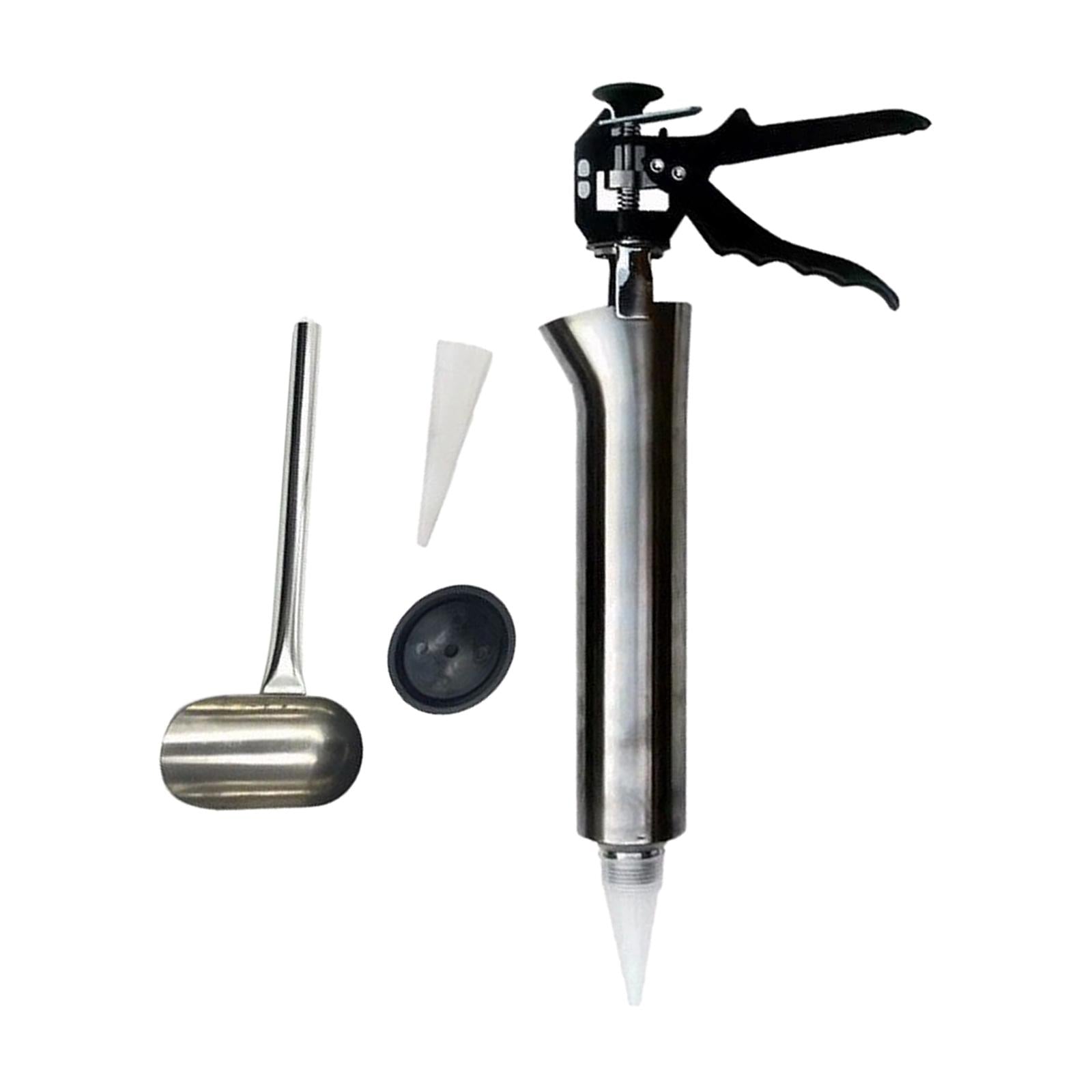 Hand Caulking Gun Stainless Steel Heavy Duty for Cement Lime Window Door Gap