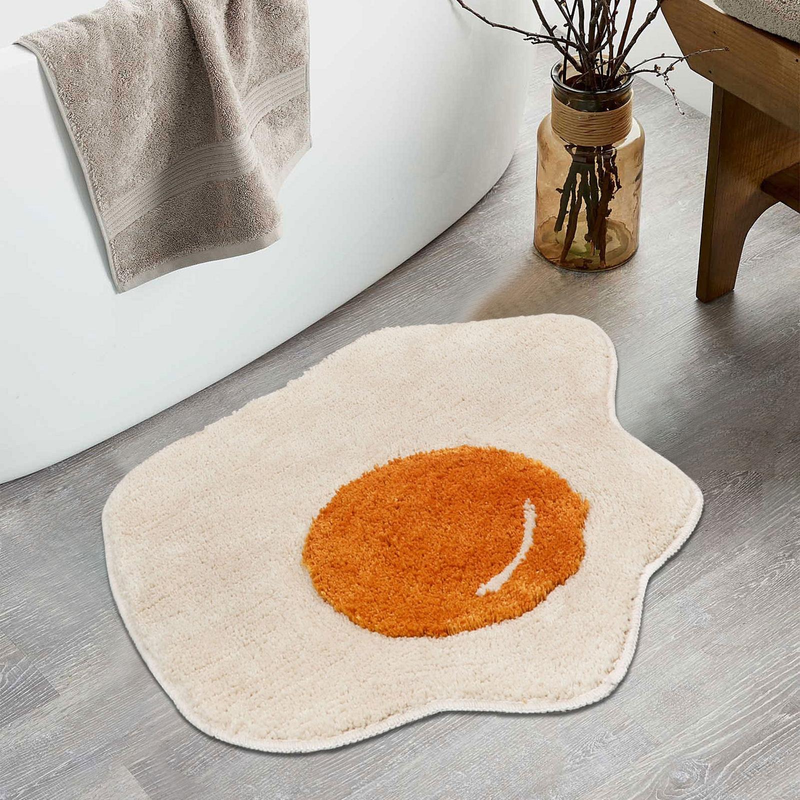Cartoon Bathroom Mat Anti Slip for Shower Room Bathtub Side Decoration 50x76CM