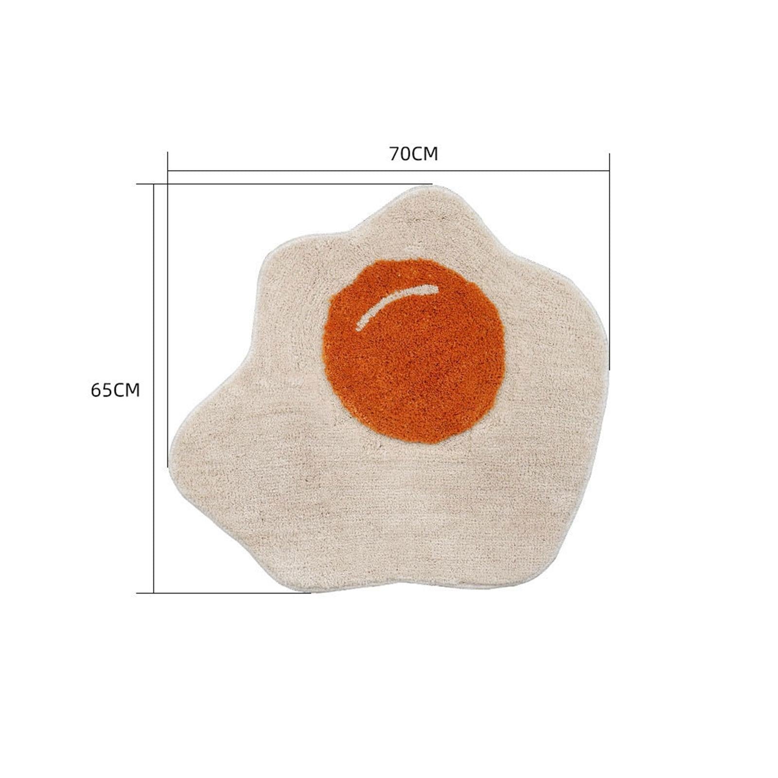 Cartoon Bathroom Mat Anti Slip for Shower Room Bathtub Side Decoration 60x60CM