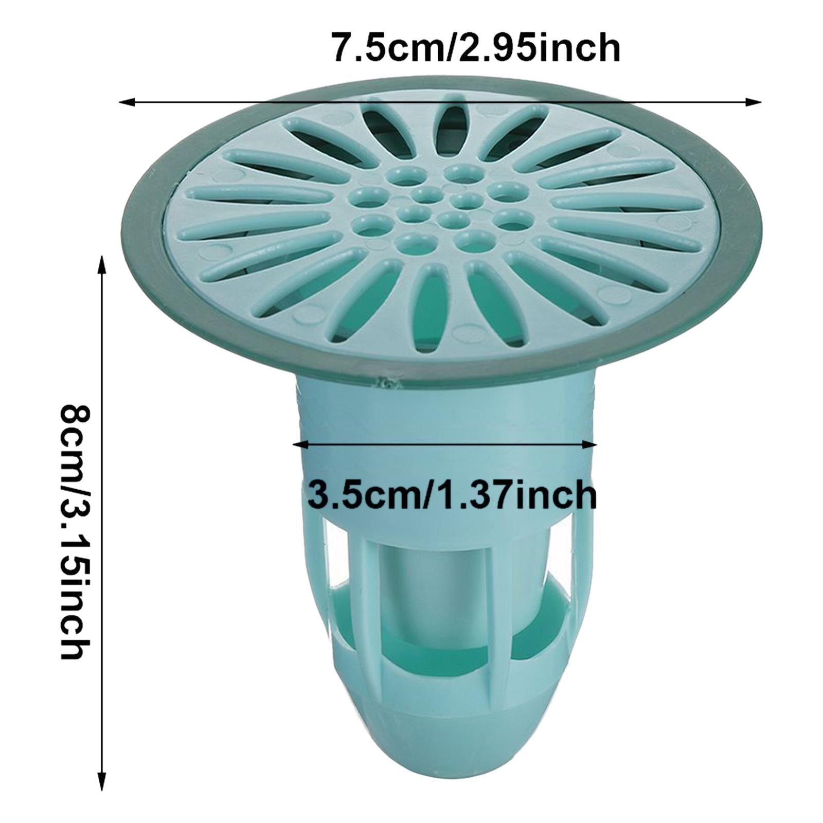 Deodorant Floor Drain Core Anti-Odor Backflow Preventer for Bathroom Kitchen Green