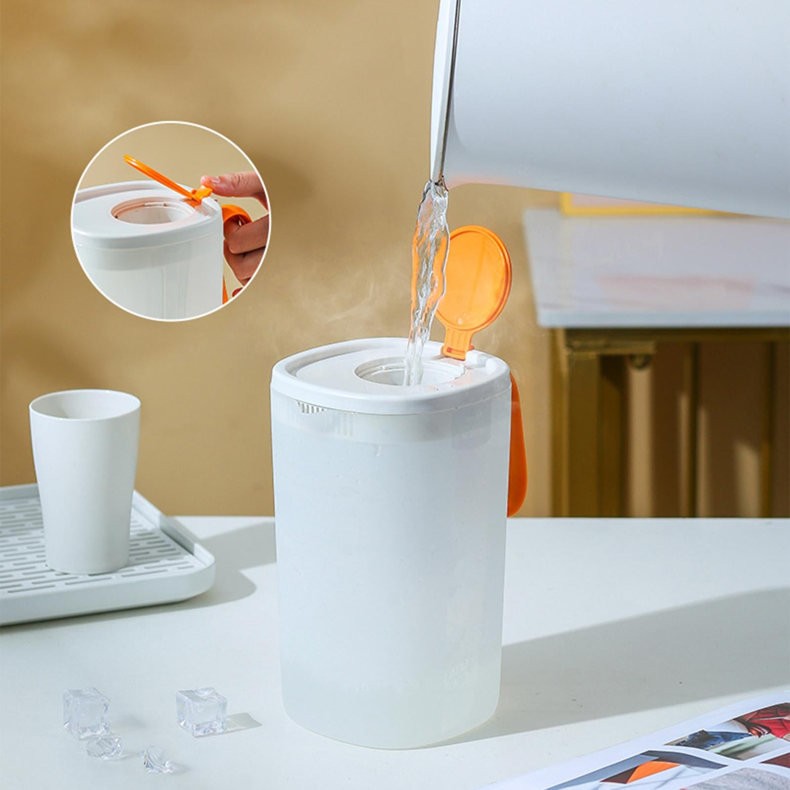 Plastic Pitcher Juice Jug Kettle Blooming Tea Pot for Cold Brew Coffee Juice Orange