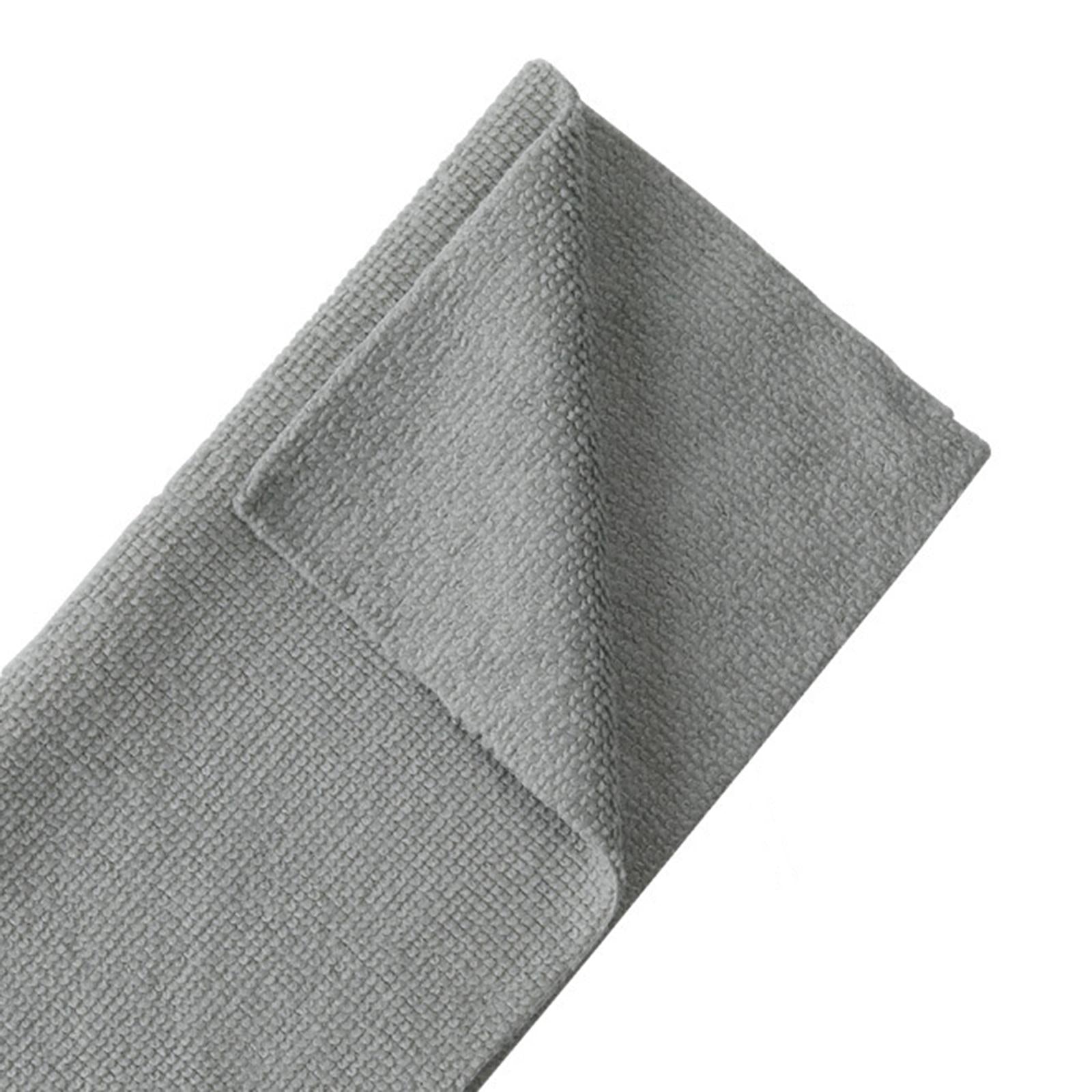 20Pcs Dish Towel Quick Drying Absorbent Bath Washcloth for Kitchen Gray