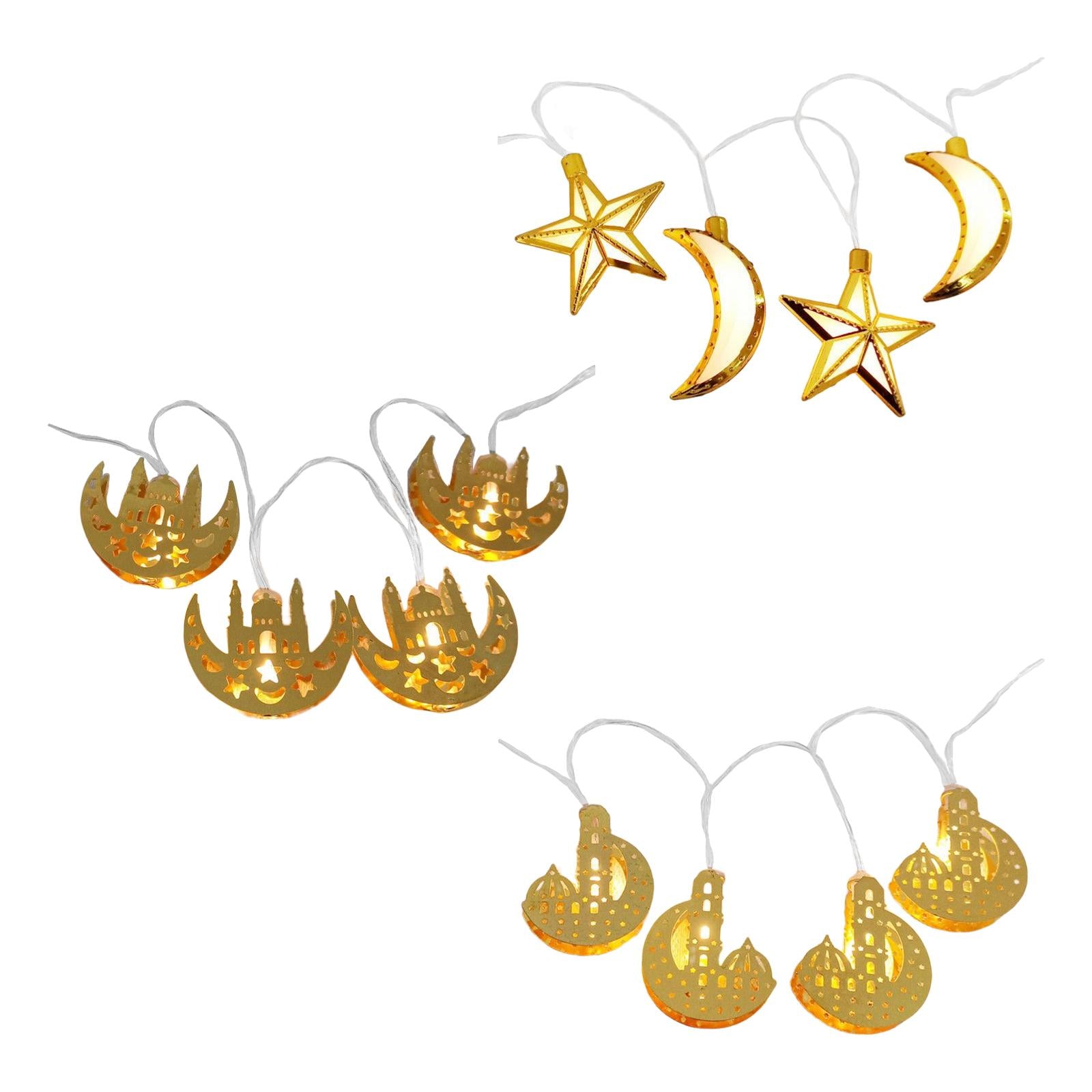 Ramadan String Light Hanging Fairy Lights for Ramadan Eid Mubarak A USB