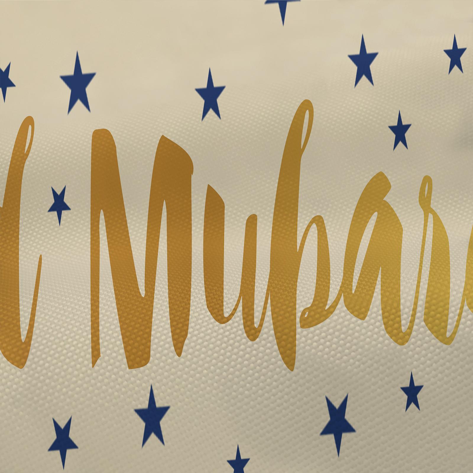 Eid Mubarak Tablecloth Party Table Covers Ramadan Party Decor D