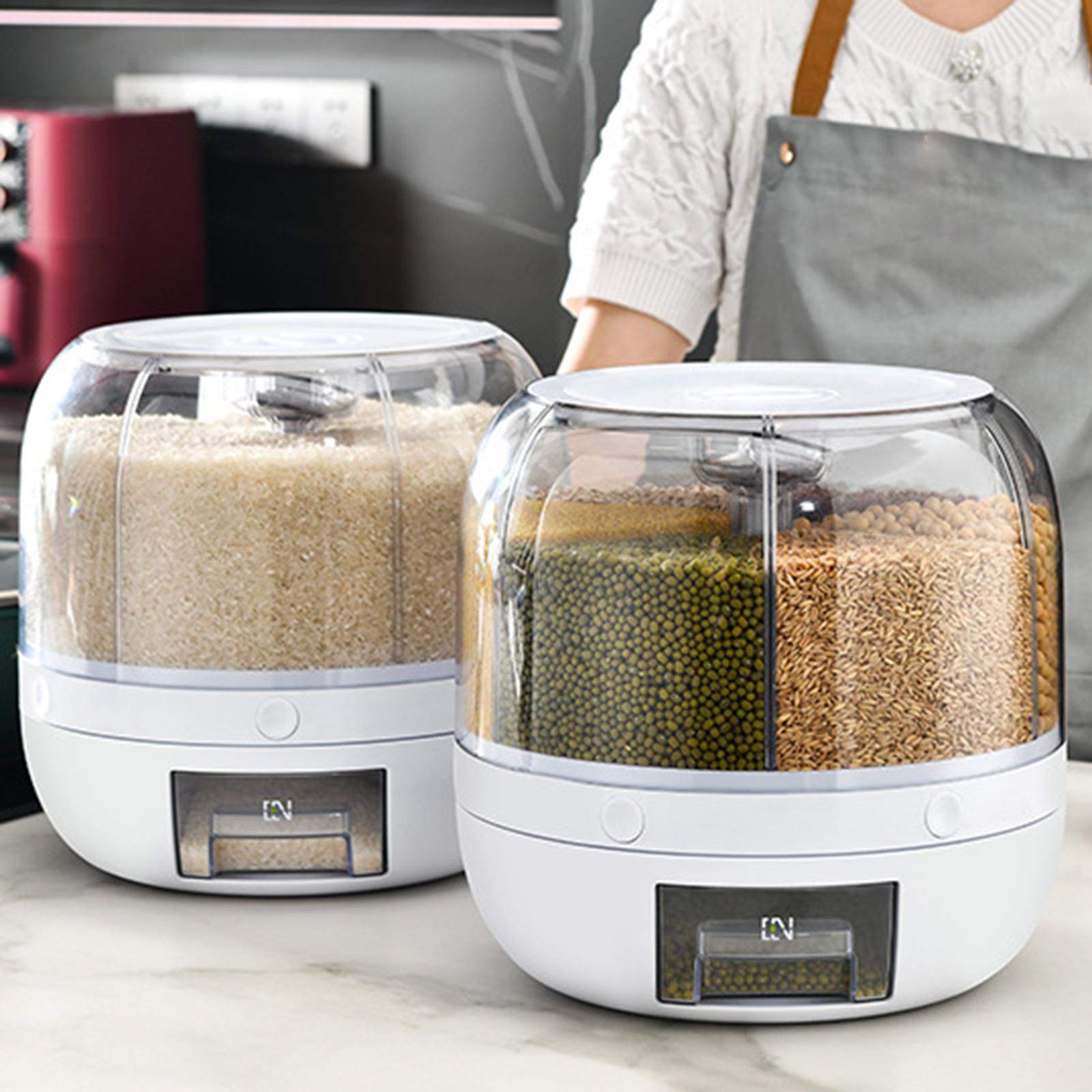 Kitchen Rice Storage Container Nuts Dry Food Storage Case for Kitchen 5KG