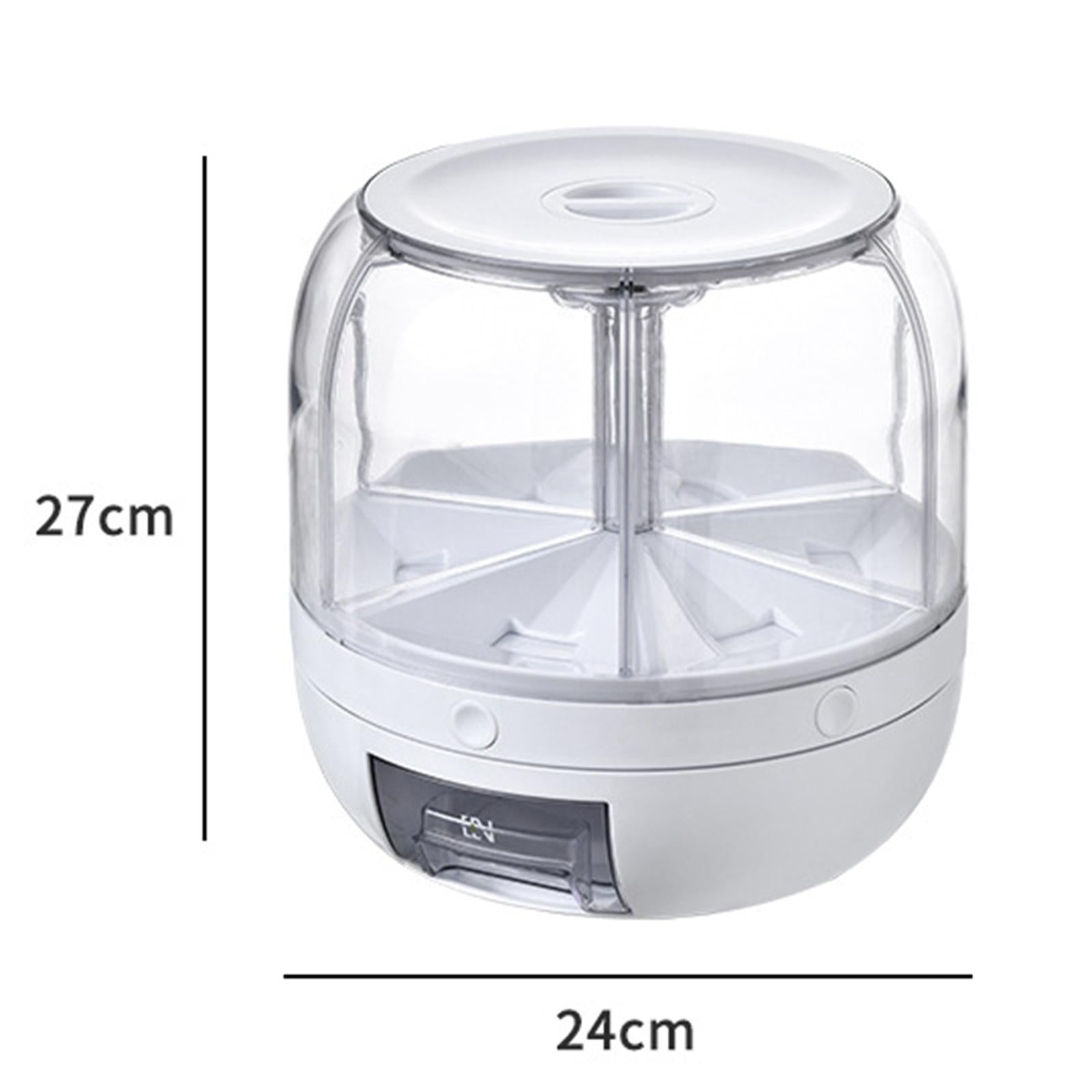 Kitchen Rice Storage Container Nuts Dry Food Storage Case for Kitchen 6KG